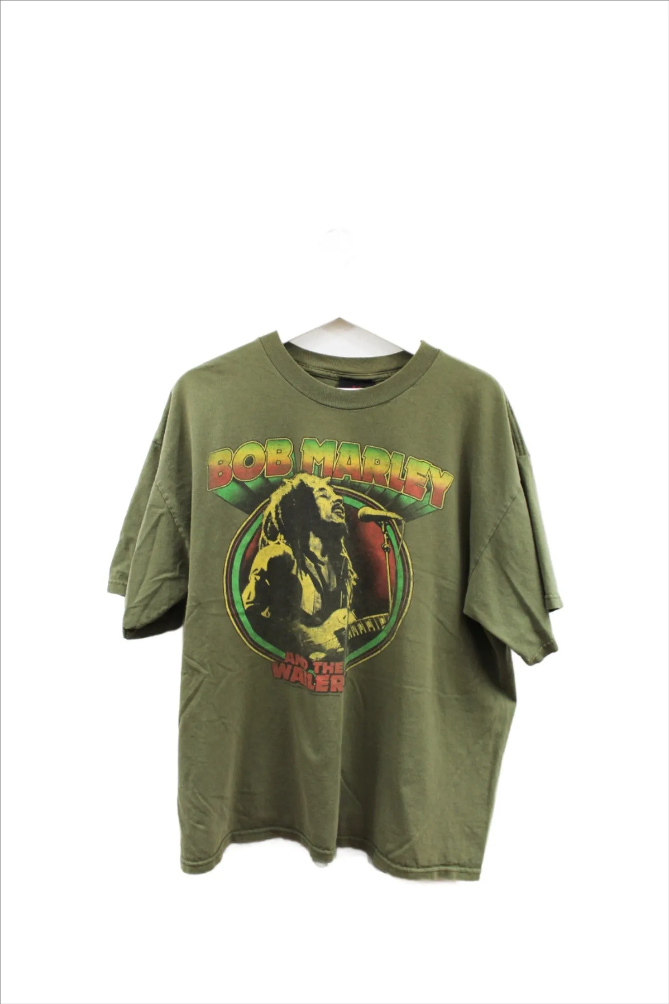 X - 2010 Zion Apparel Bob Marley And The Wailers Graphic Tee sold by HG Vintage