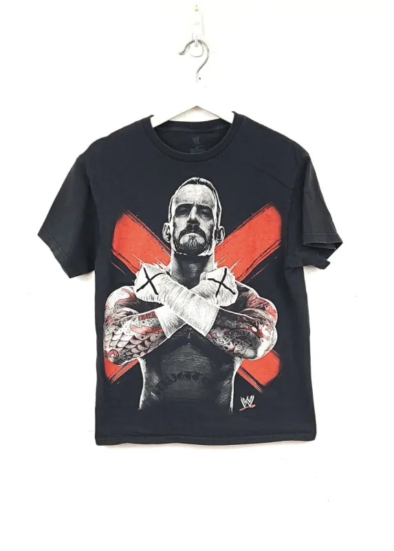 CM Punk X Pose WWE Tee sold by HG Vintage