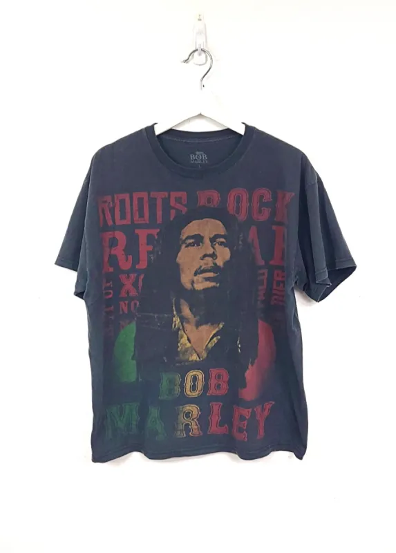 Bob Marley Roots Rock Rasta Tee sold by HG Vintage