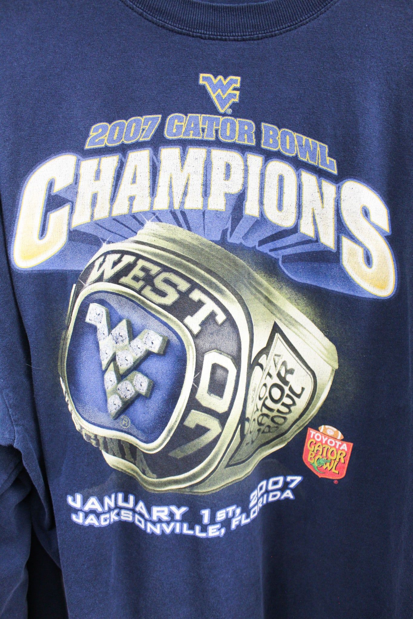 Vintage 07' Gator Bowl Ring Champ Long Sleeve Tee sold by HG Vintage product image thumbnail 2