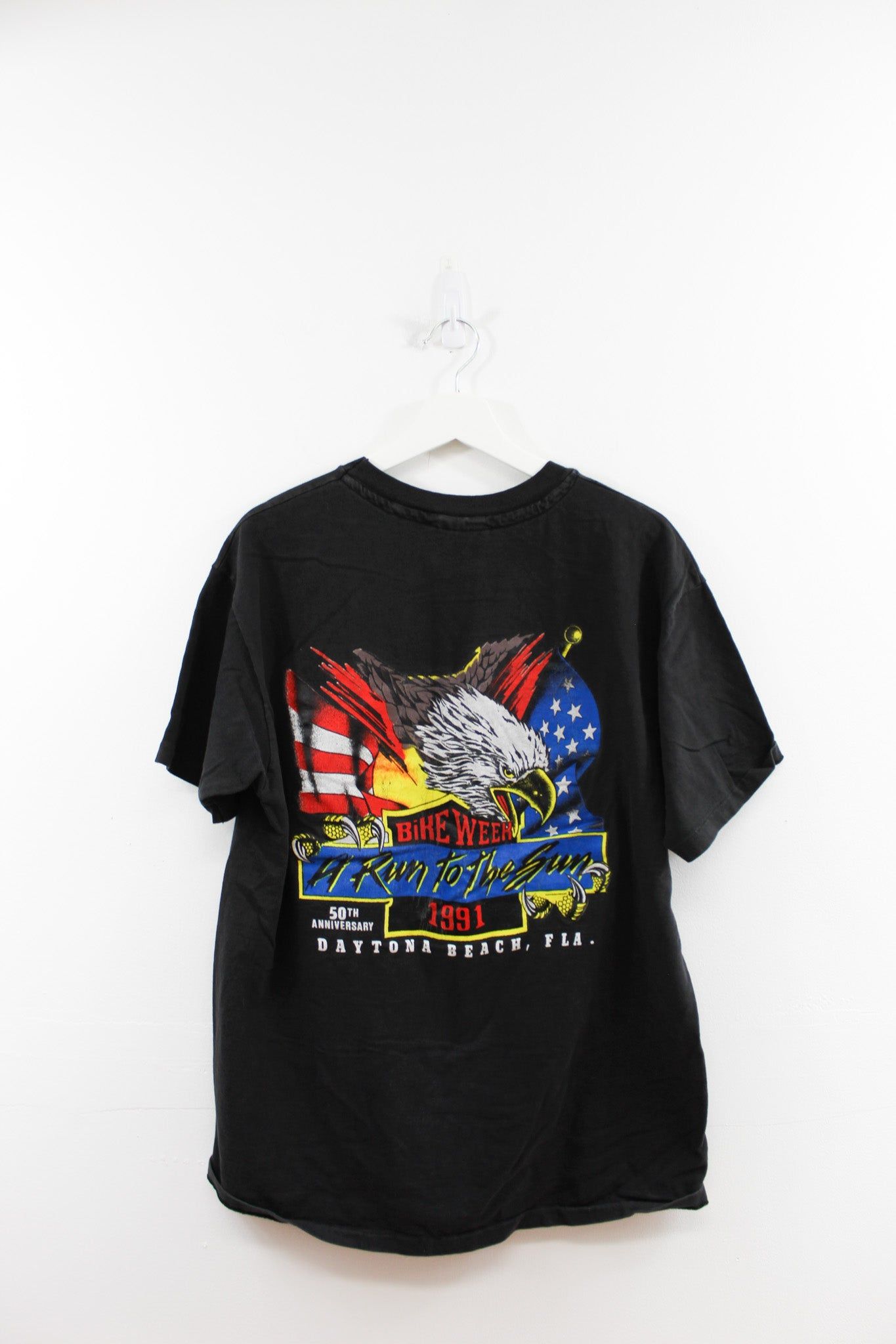 CC- Vintage 1991 Daytona Bike Week Single Stitch Tee sold by HG Vintage product image thumbnail 3