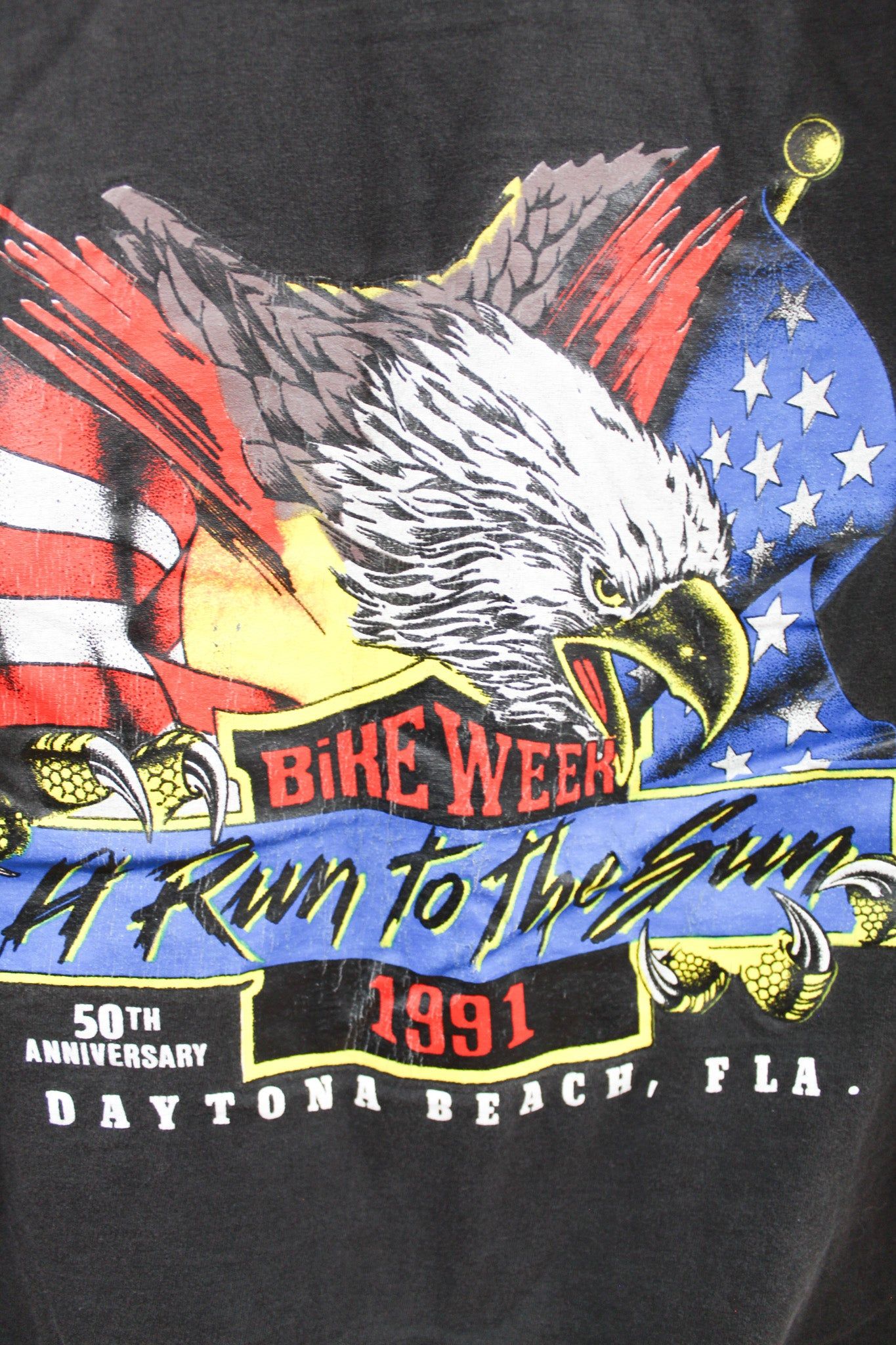 CC- Vintage 1991 Daytona Bike Week Single Stitch Tee sold by HG Vintage product image thumbnail 4
