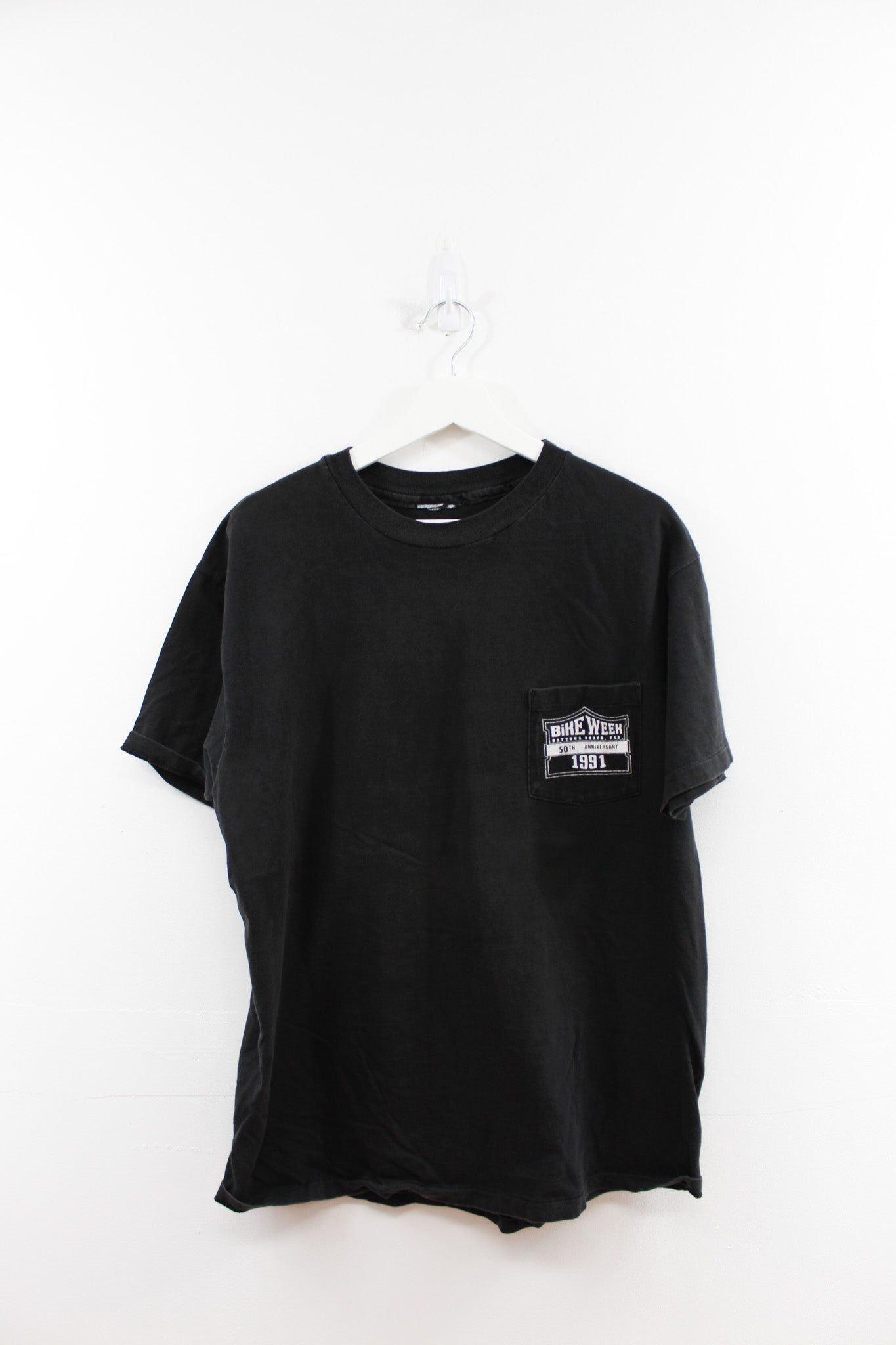 CC- Vintage 1991 Daytona Bike Week Single Stitch Tee sold by HG Vintage