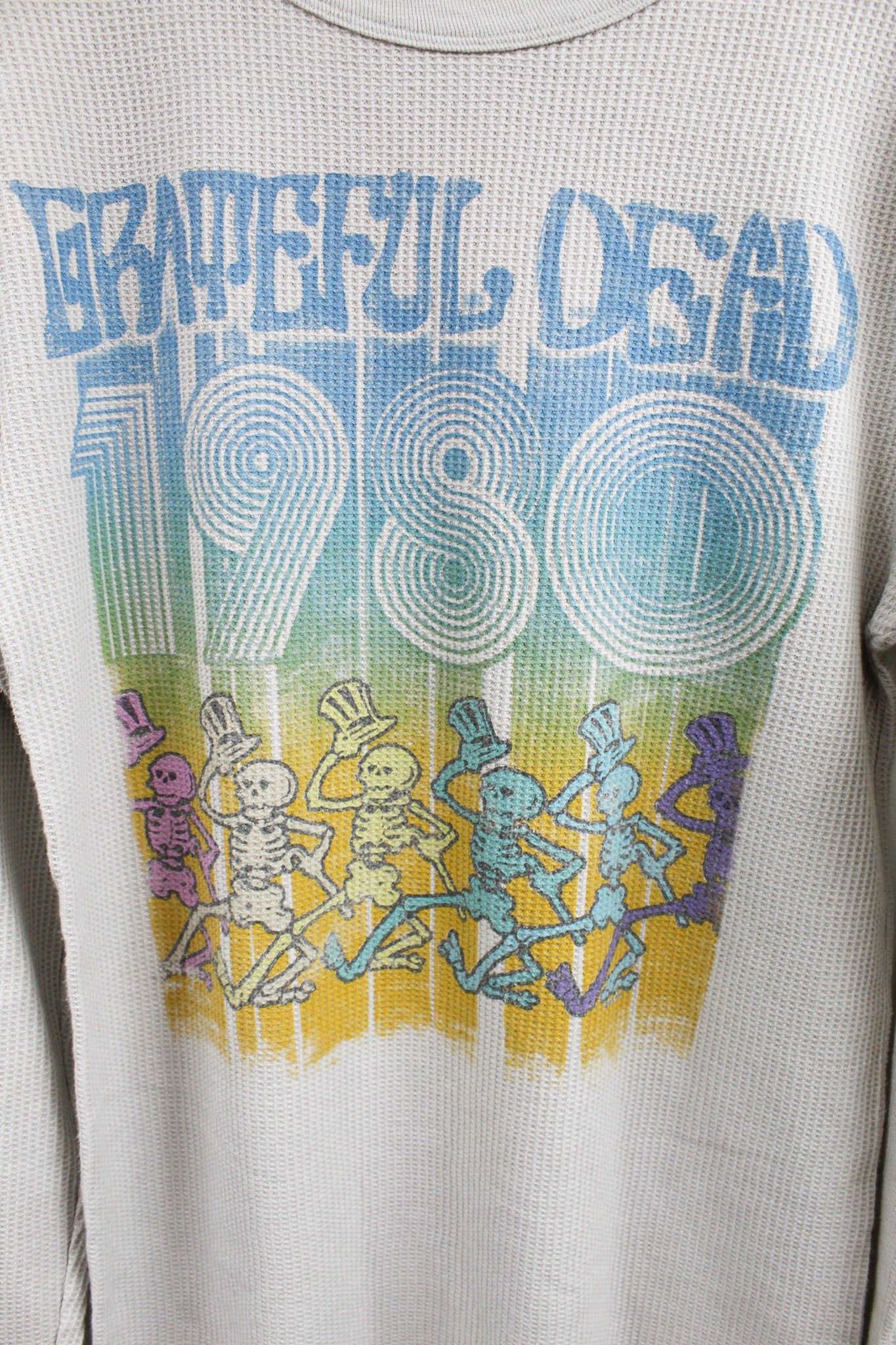 Grateful Dead Dancing Skeletons Long Sleeve Thermal Tee sold by HG Vintage product image thumbnail 2
