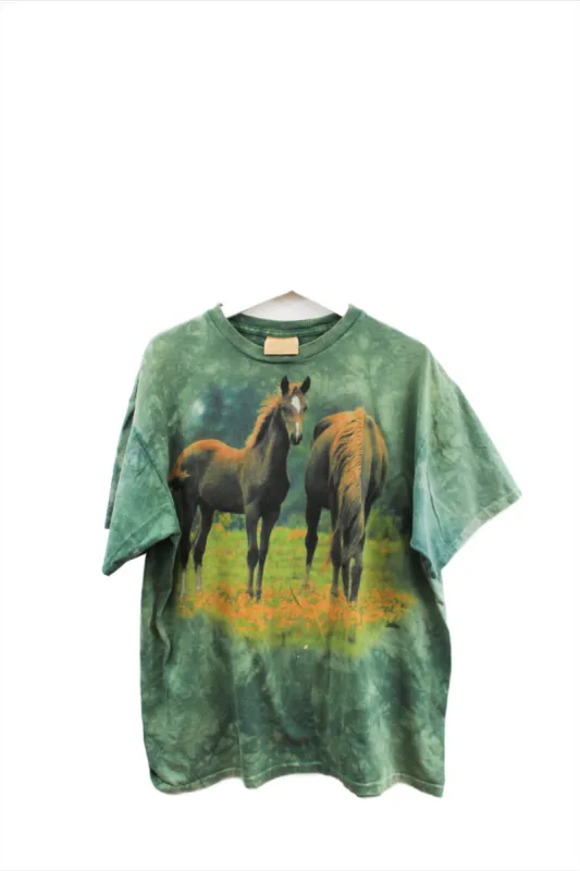 X - Vintage 1998 The Mountain Horses In Field Tee sold by HG Vintage