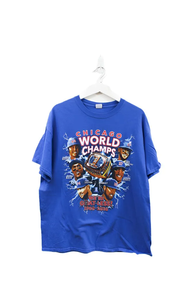 Z - 2016 MLB Chicago Cubs World Series Champs Tee sold by HG Vintage