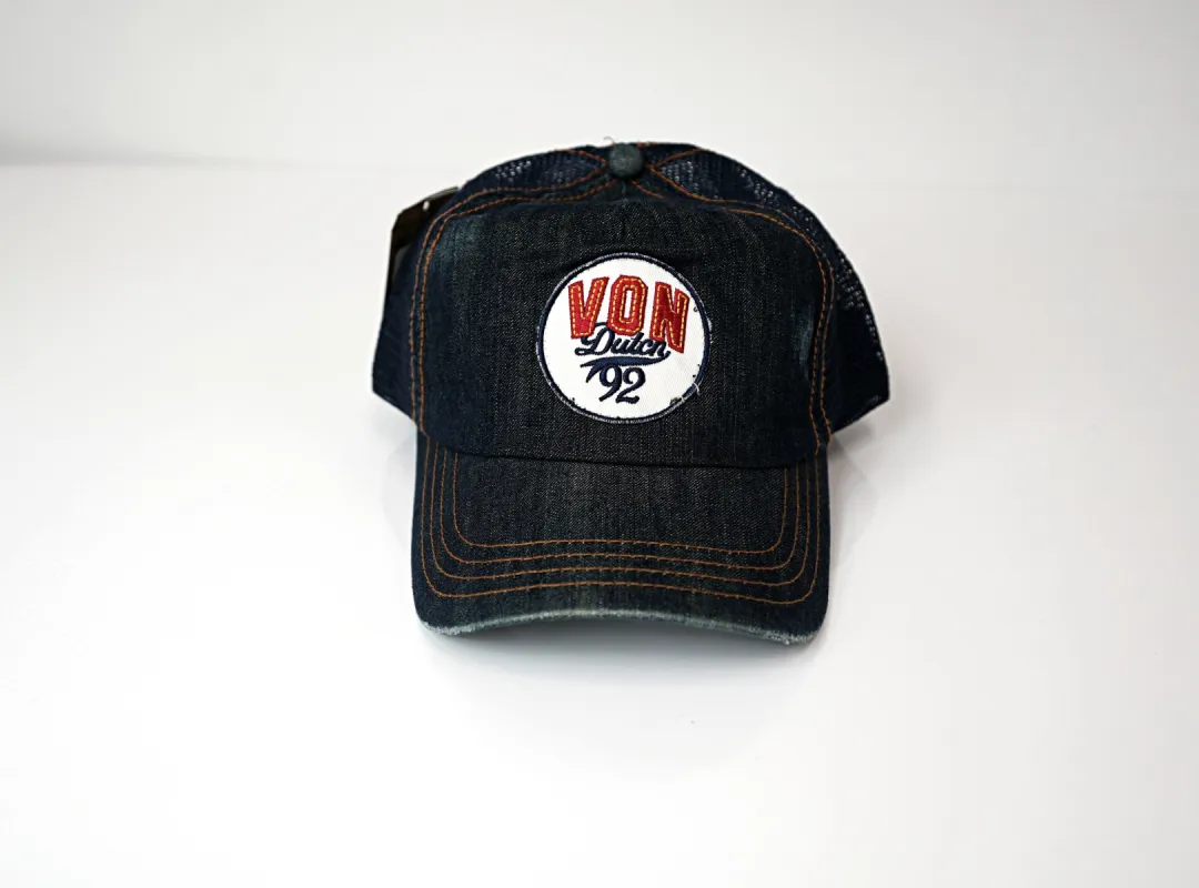 Von Dutch Deadstock Trucker Hat (Denim Fatigued) sold by HG Vintage