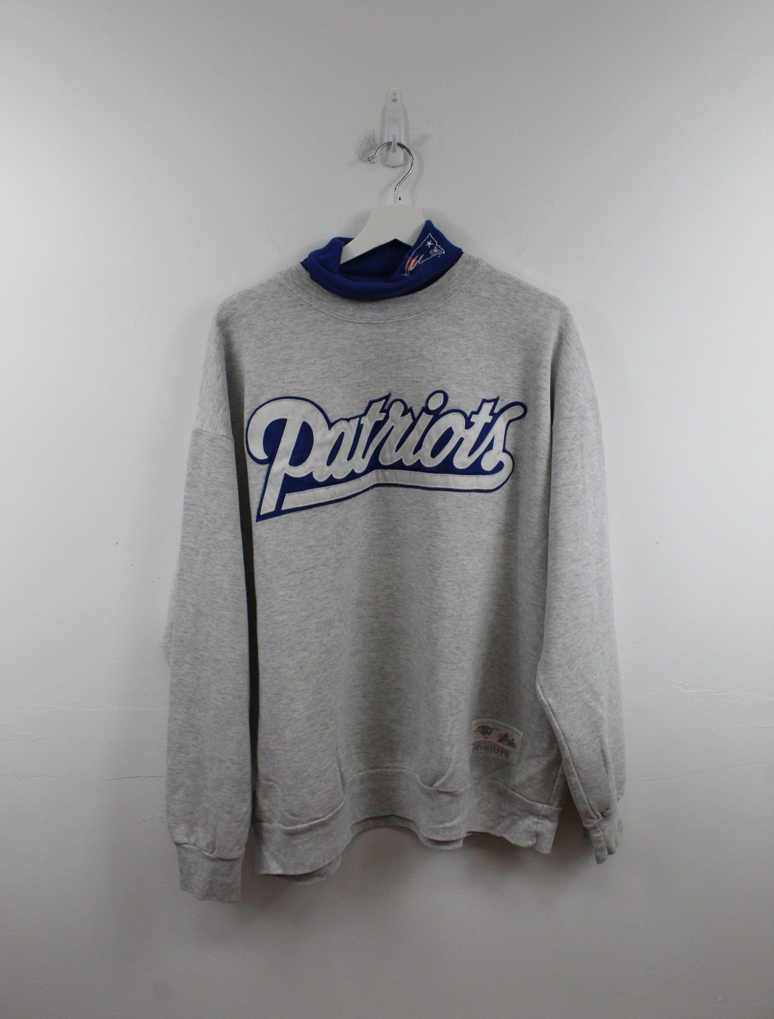 NFL New England Patriots Turtle Crewneck sold by HG Vintage