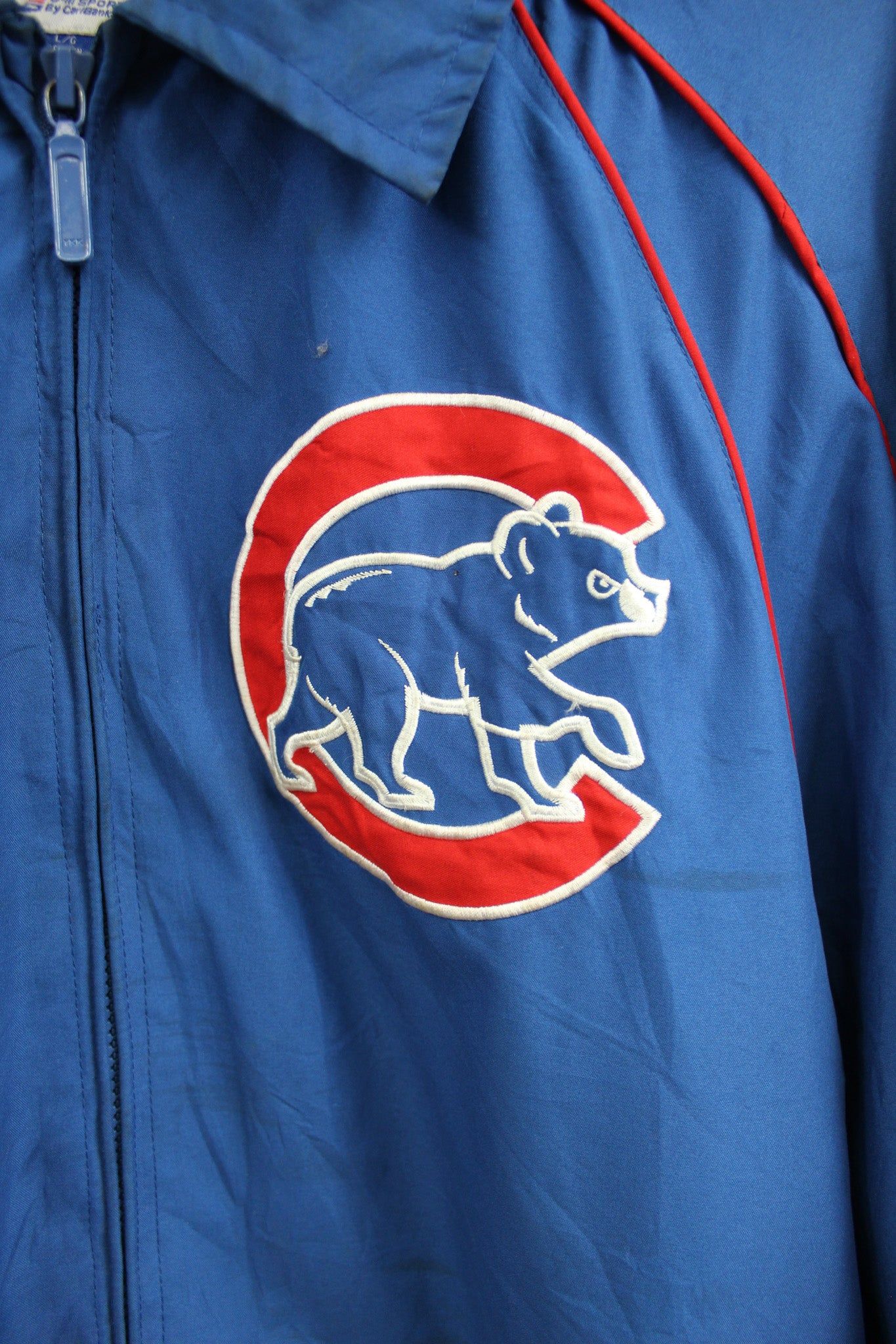MLB Chicago Cubs Zip Up Windbreaker sold by HG Vintage product image thumbnail 2