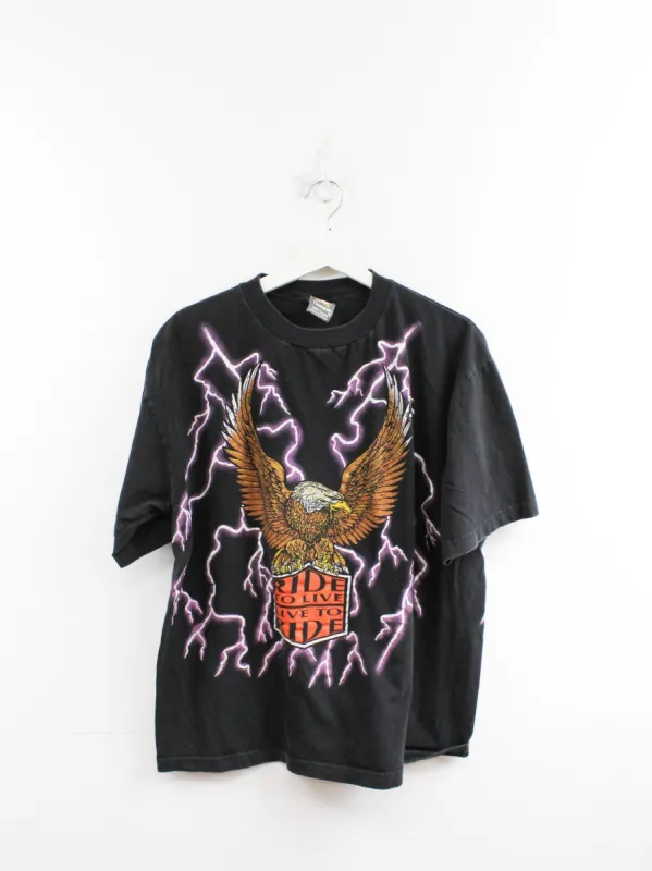 Vintage American Thunder Eagle & Lightning Tee sold by HG Vintage