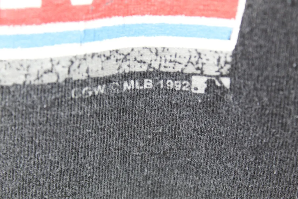 Z- Vintage 1992 Blue Jays World Series Champs MLB Single Stitch Fruit Of The Loom Tag Tee sold by HG Vintage product image thumbnail 3