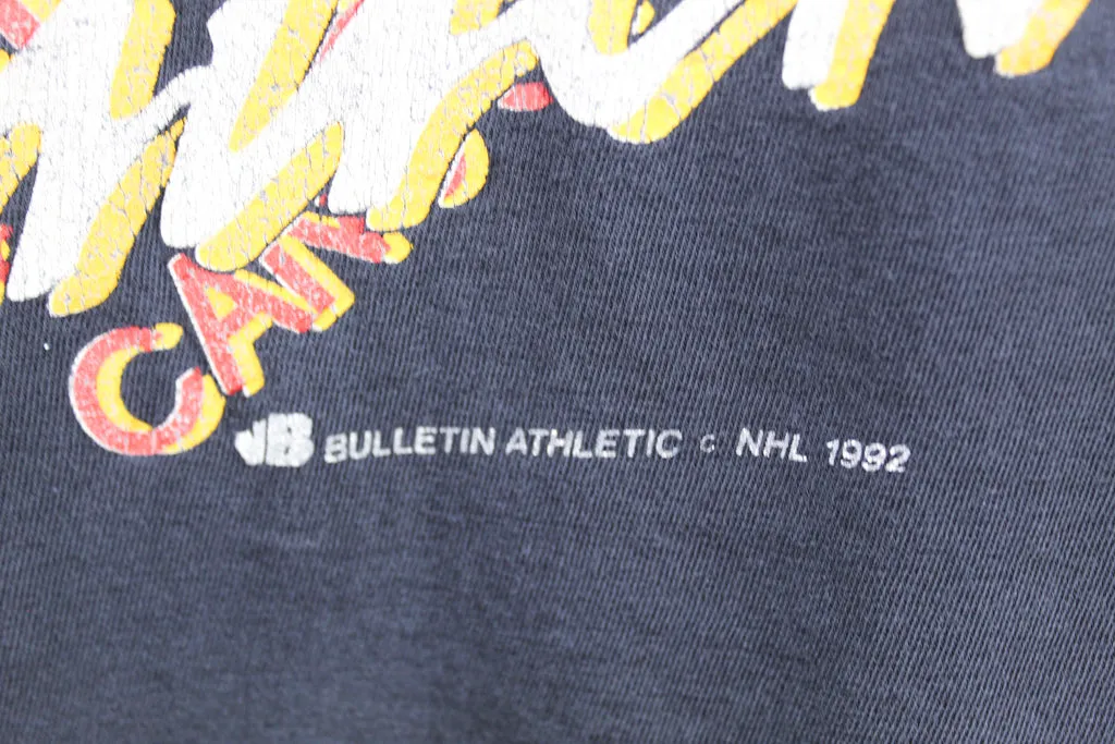 Z- Vintage 1992 Canucks Old Logo Bulletin Athletics NHL Single Stitch Tee sold by HG Vintage product image thumbnail 3