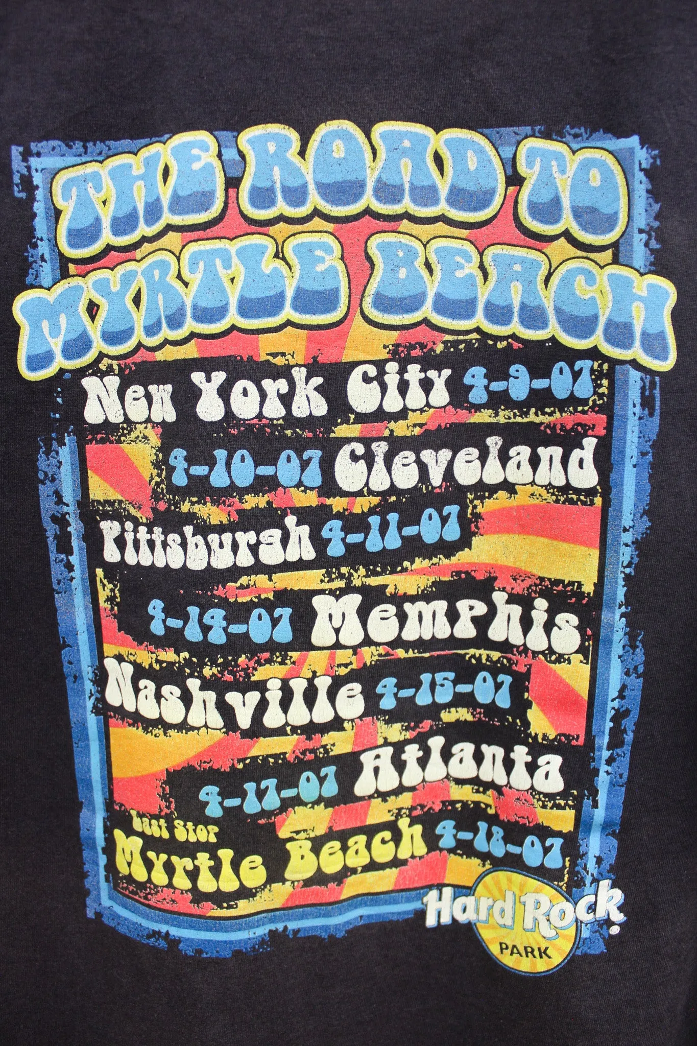X - Vintage 2007 Hard Rock Cafe Magical Mystery Tour Tee sold by HG Vintage product image thumbnail 4