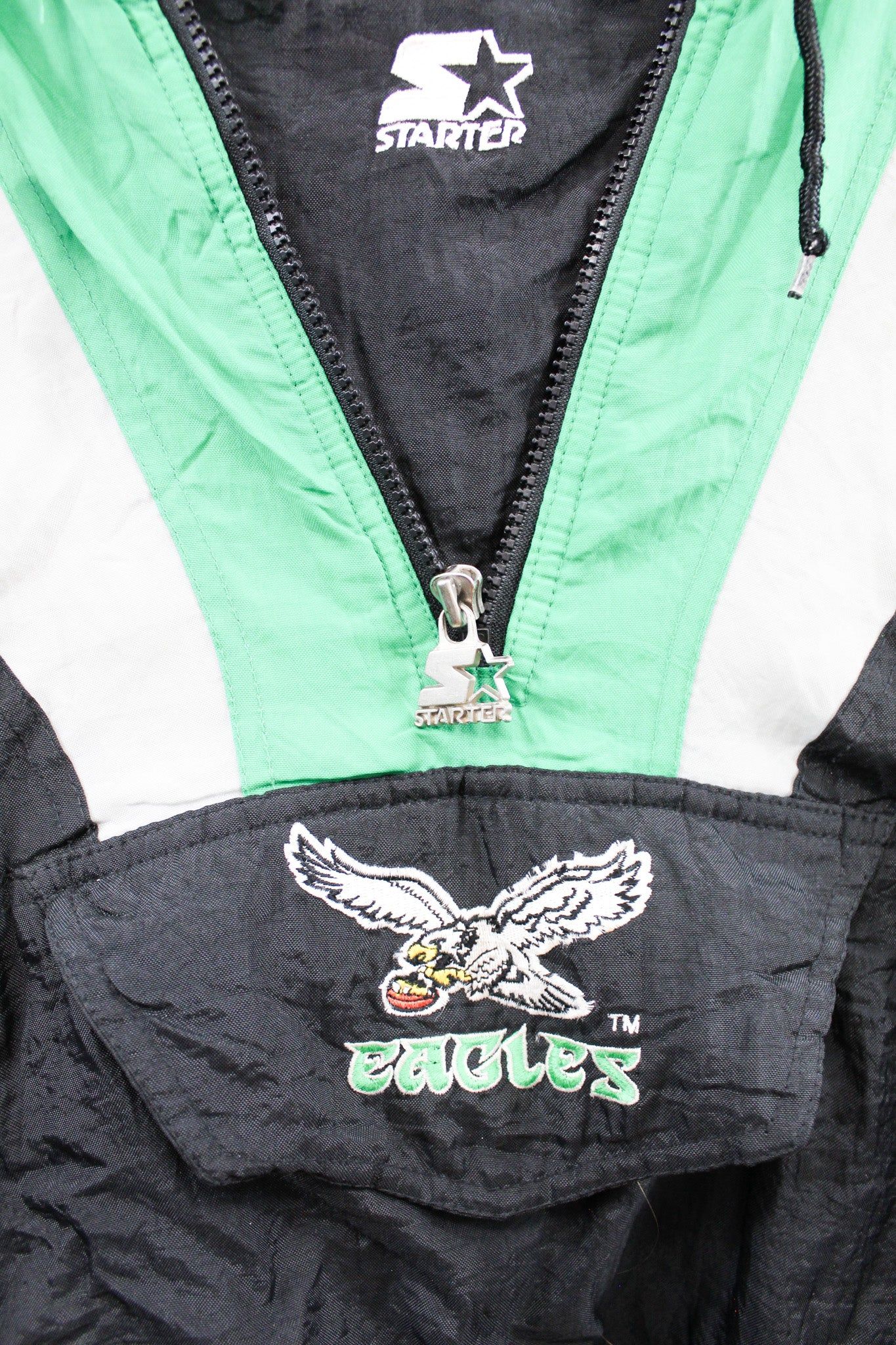 Vintage Starter NFL Philadelphia Eagles Anorak Winter Jacket sold by HG Vintage product image thumbnail 2