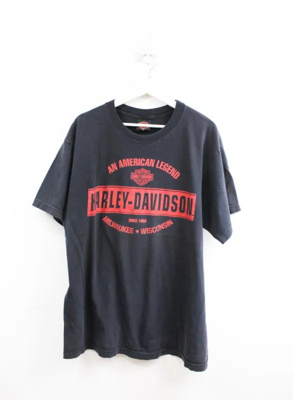 Vintage 2005 Harley Davidson Janesville WI Tee sold by HG Vintage