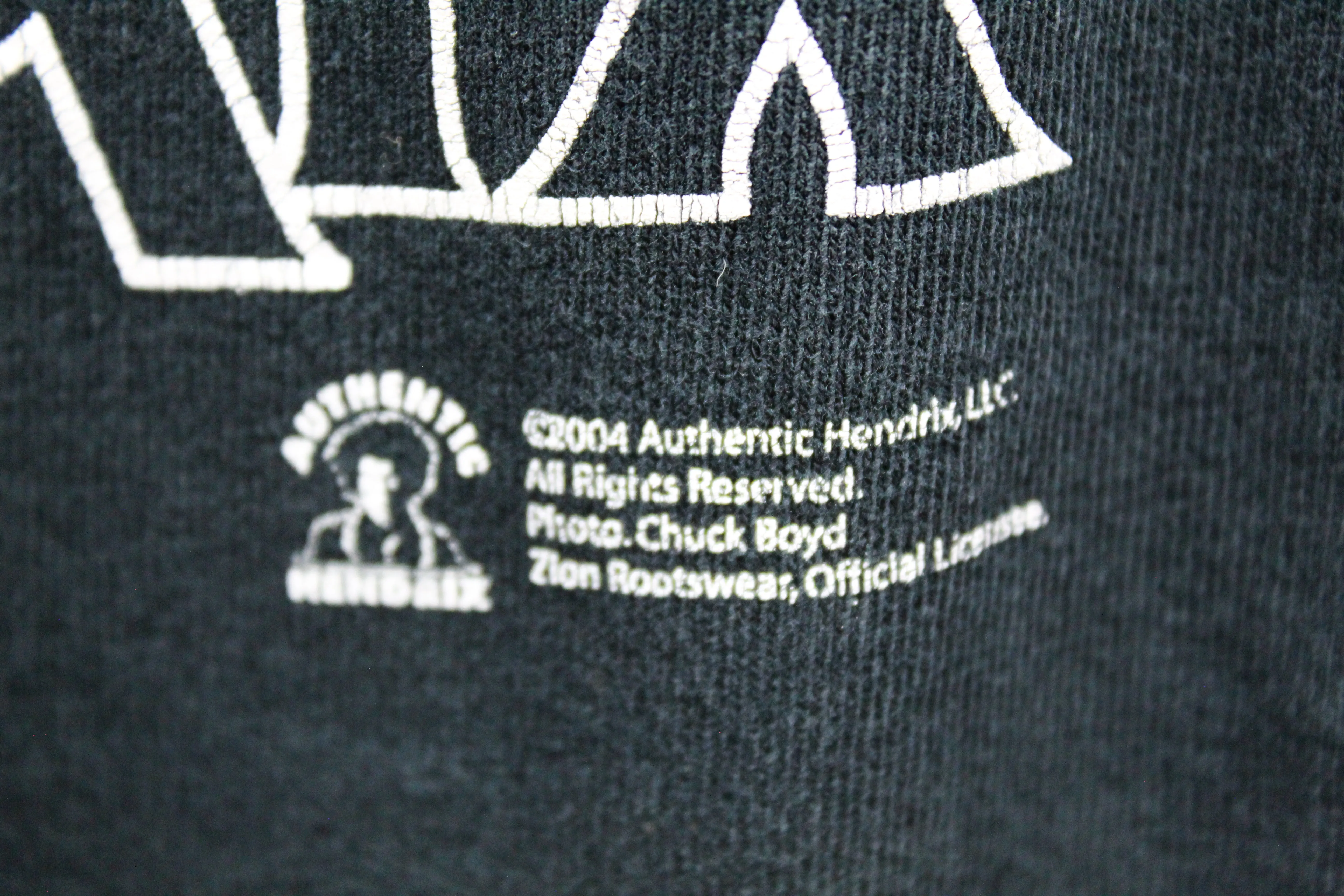 X - Vintage 2004 Zion Apparel Jimi Hendrix Stone Free Tee sold by HG Vintage product image thumbnail 3