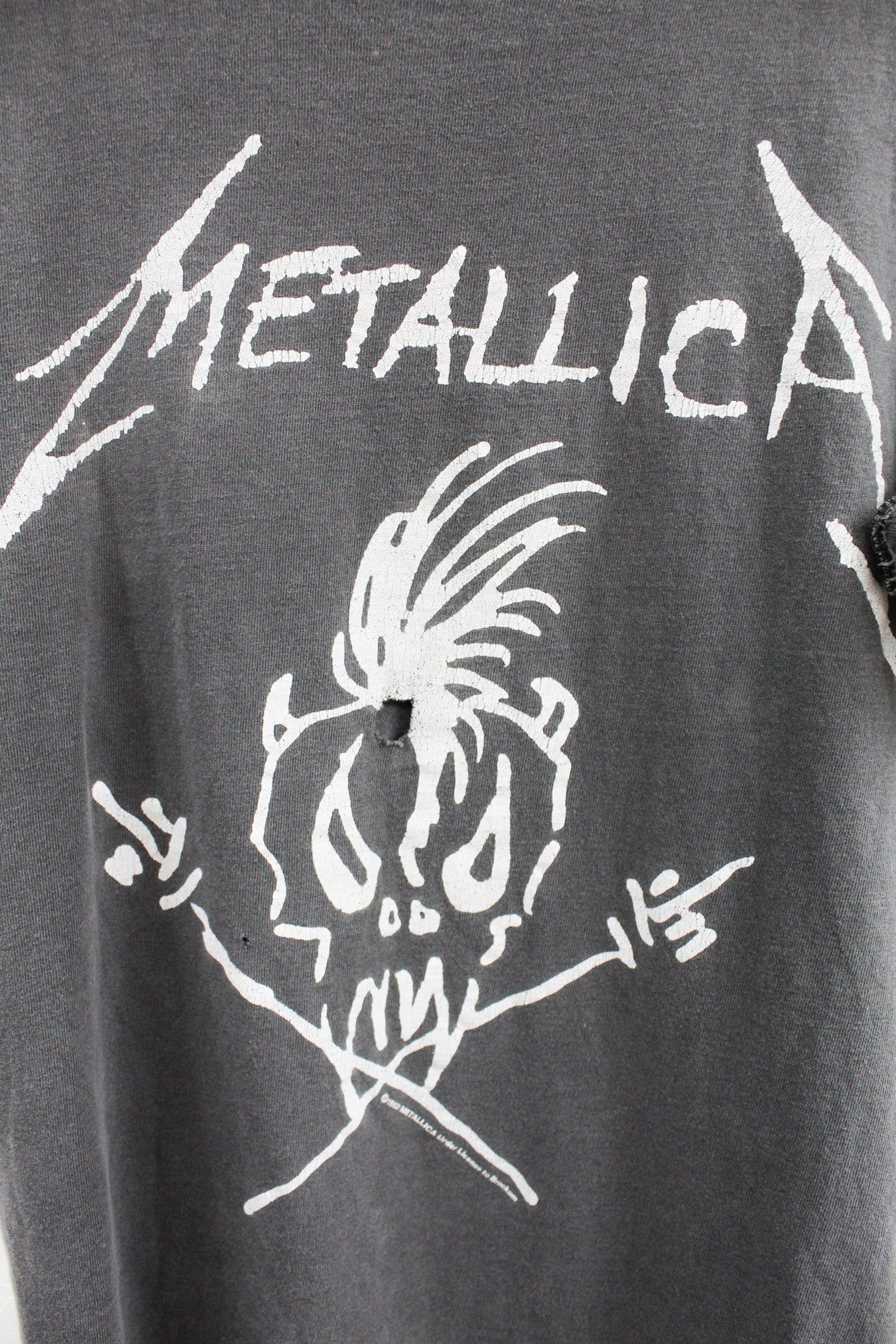 Vintage Metallica '92 Nowhere Else To Roam Europe Tour Single Stitch Tee sold by HG Vintage product image thumbnail 2