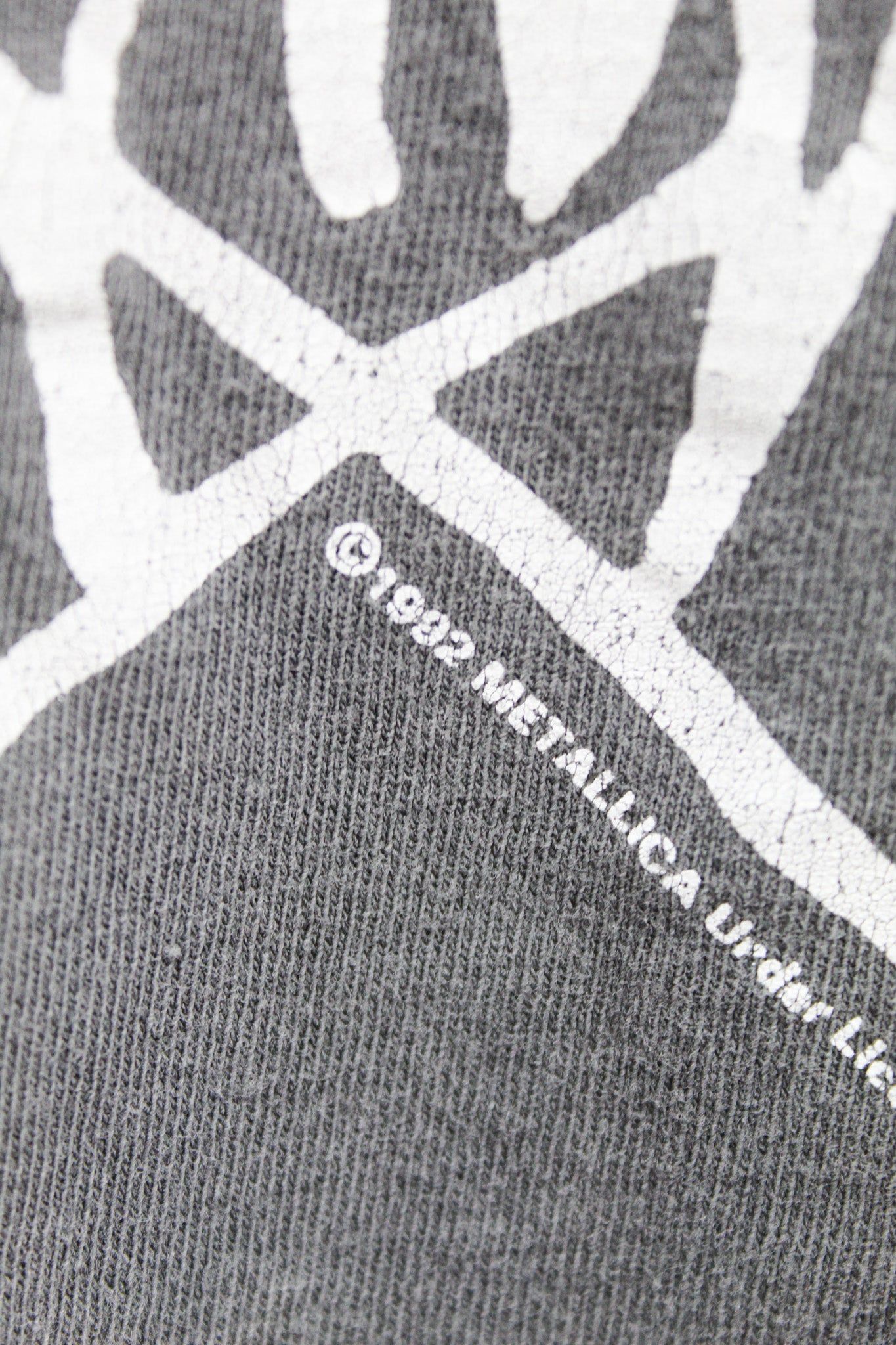 Vintage Metallica '92 Nowhere Else To Roam Europe Tour Single Stitch Tee sold by HG Vintage product image thumbnail 4