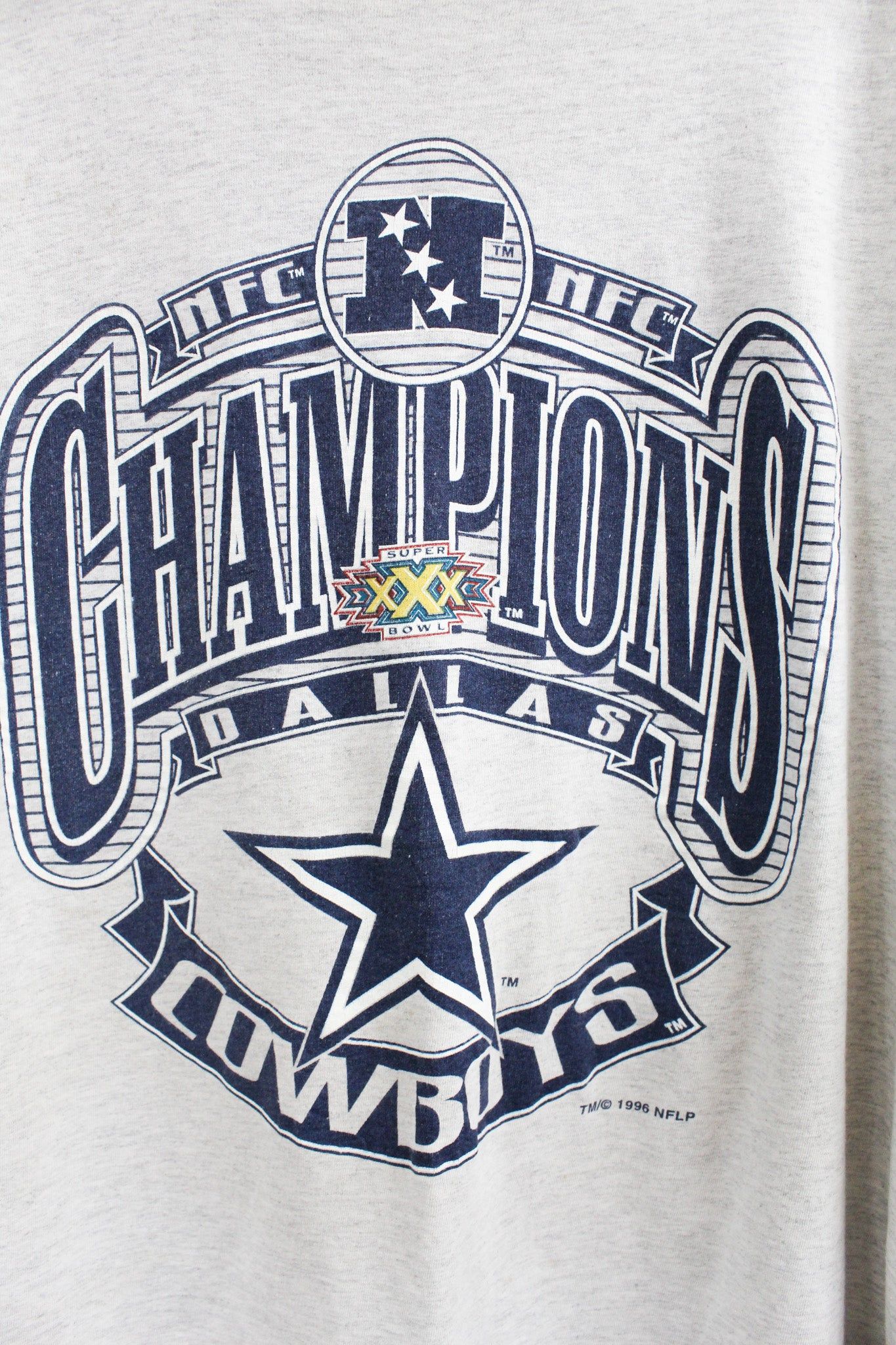 NFL Dallas Cowboy 96' NFC Champ Tee sold by HG Vintage product image thumbnail 2