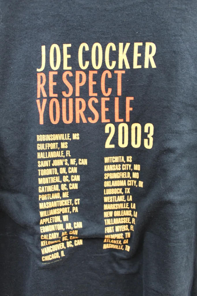 Z - Vintage 2003 Joe Cocker Respect Yourself Tour Tee sold by HG Vintage product image thumbnail 4