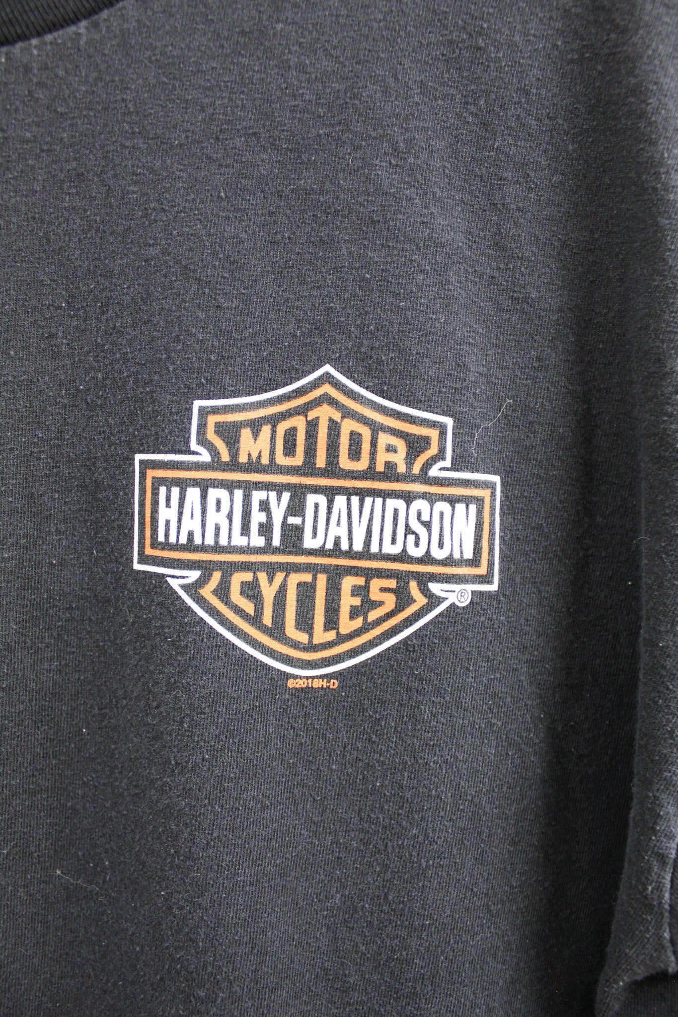 Harley Davidson Oakland California Long Sleeve Tee sold by HG Vintage product image thumbnail 2
