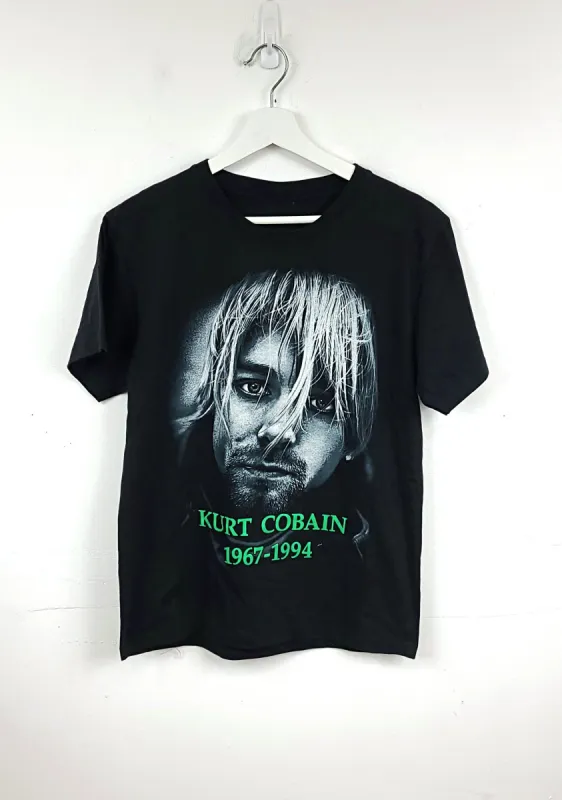 Kurt Cobain 90's Bootleg Music Tee sold by HG Vintage