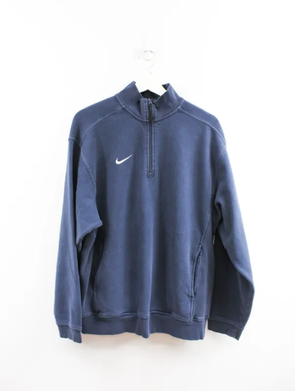 Nike Swoosh Quarter Zip Up Crewneck sold by HG Vintage