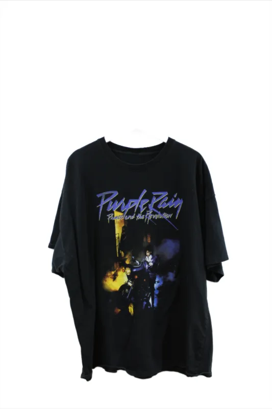 X - Prince Purple Rain The Revolution Picture Tee sold by HG Vintage