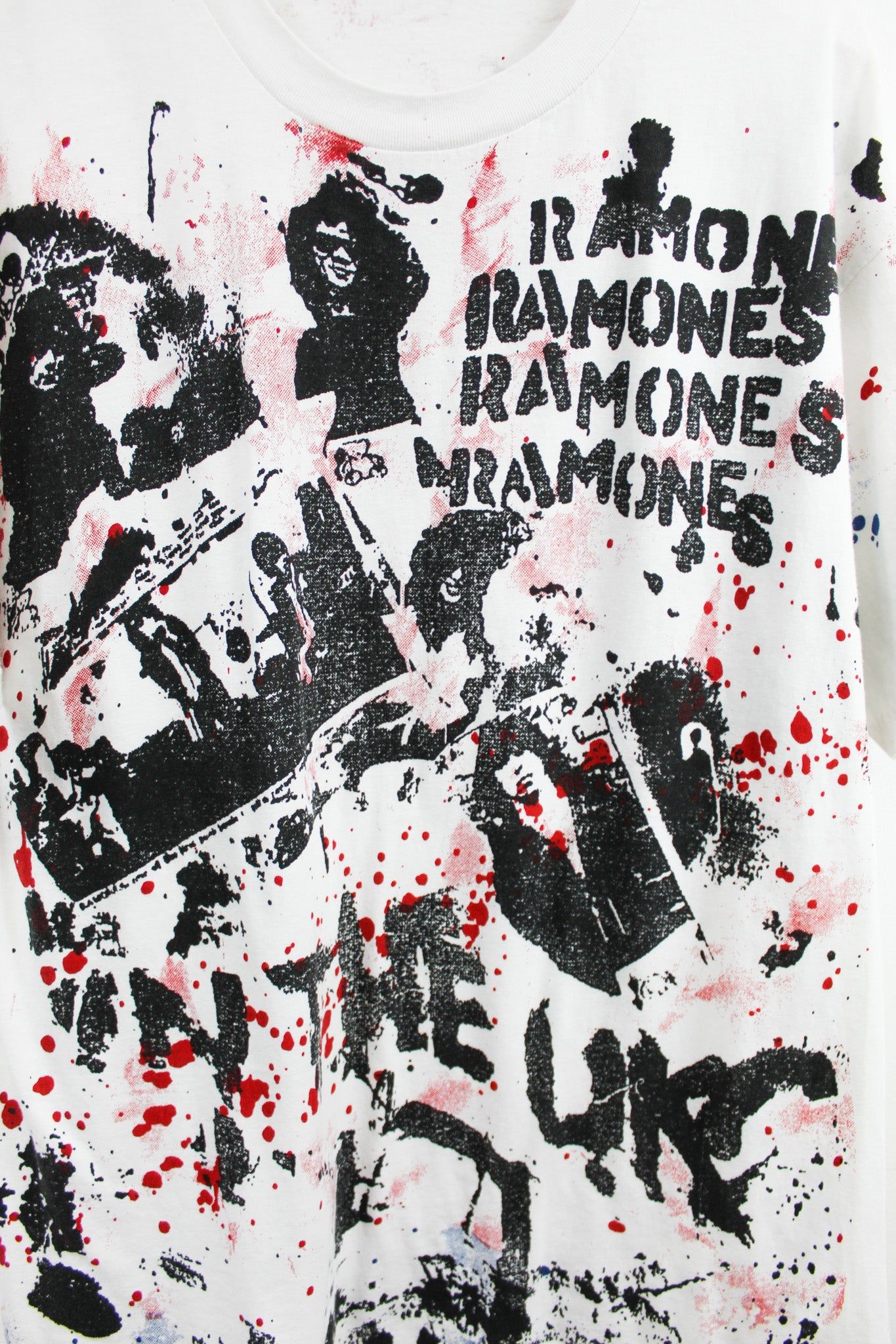 Vintage Bootleg The Ramones All Over Print Tee sold by HG Vintage product image thumbnail 2