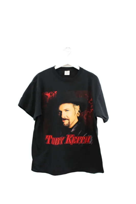 Z - Vintage 2001 Toby Keith I Wanna Talk About Me Tour Picture Tee sold by HG Vintage