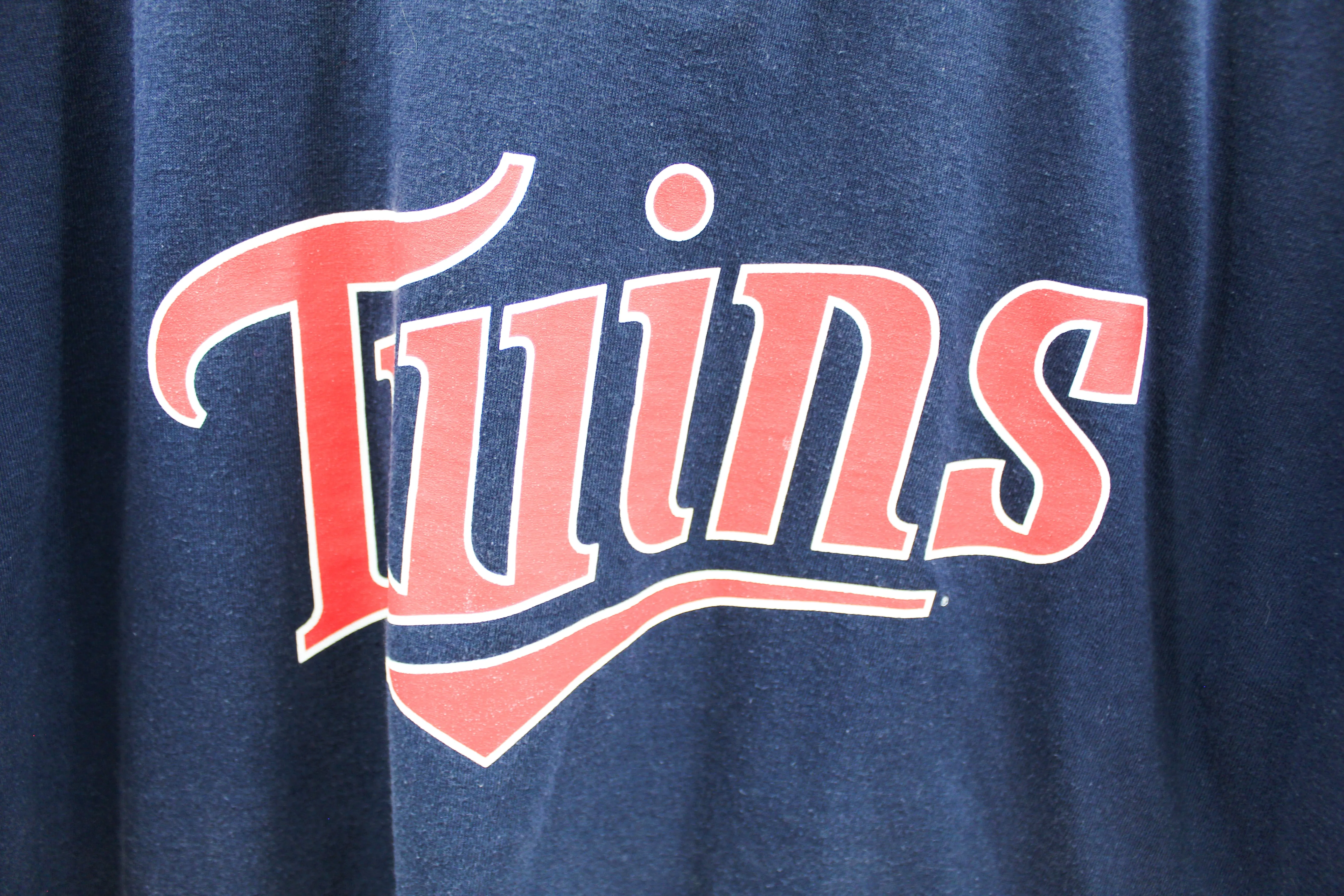 X - Vintage MLB Minnesota Twins Script Henley Tee sold by HG Vintage product image thumbnail 2