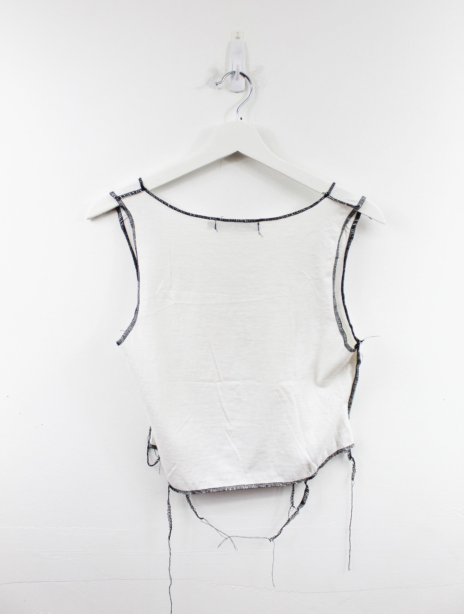 Haus Of Mojo Reworked Vintage AC/DC Logo Double Stitch Crop Top sold by HG Vintage product image thumbnail 3