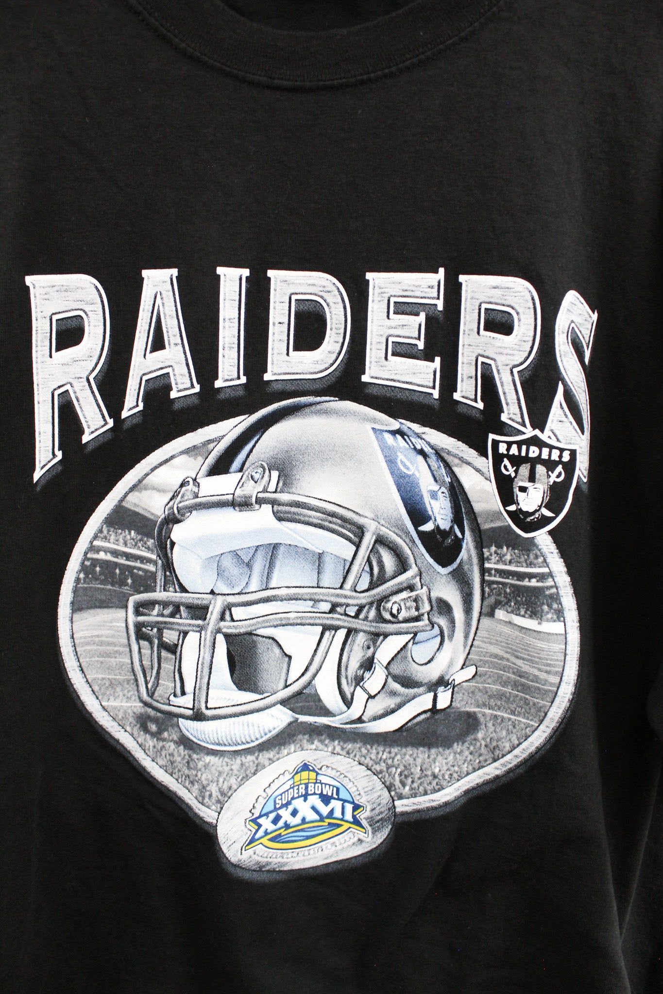 Vintage 02' NFL Superbowl Raiders Tee sold by HG Vintage product image thumbnail 2