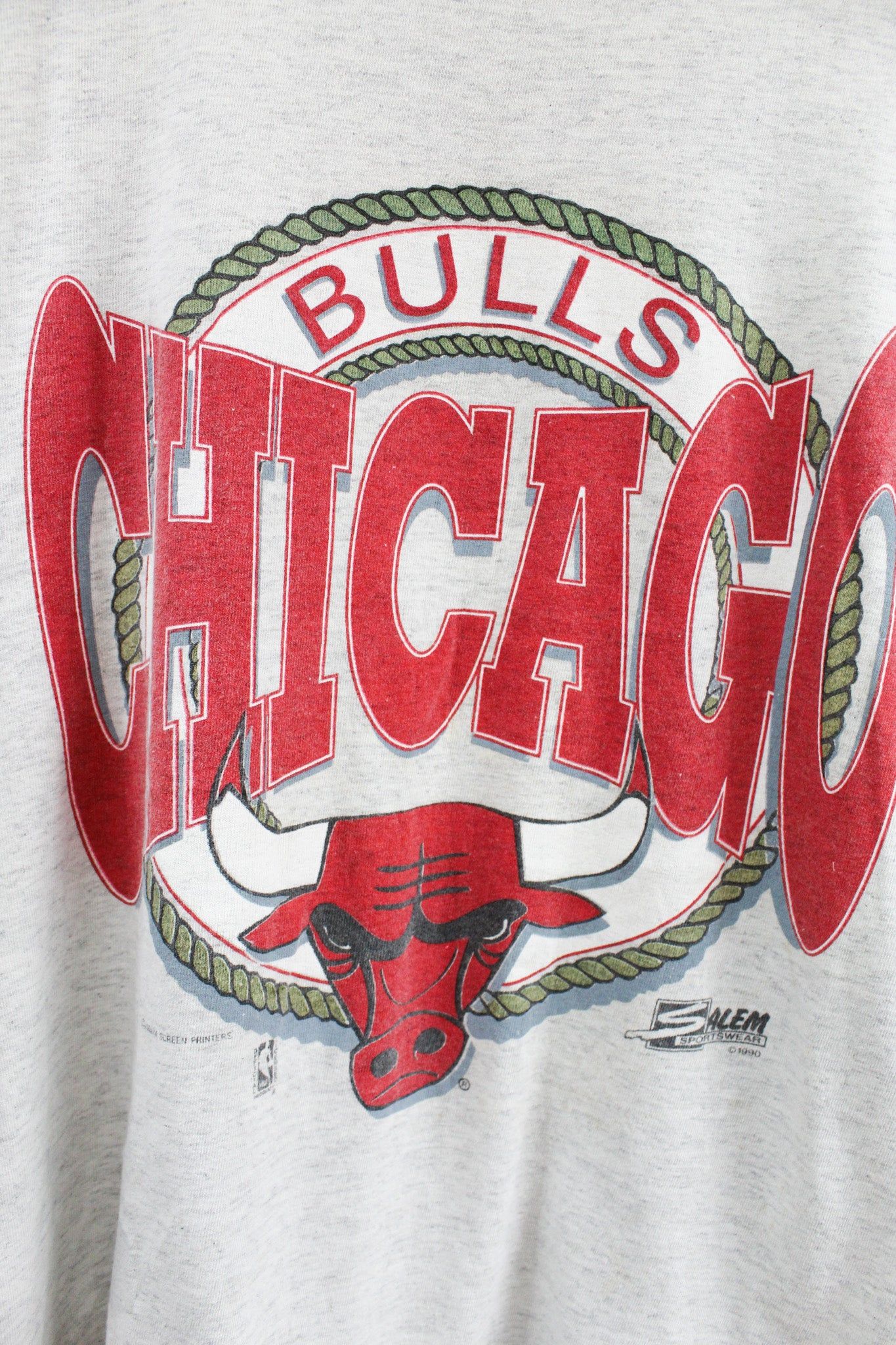 NBA Chicago Bulls 90' Logo Tee sold by HG Vintage product image thumbnail 2