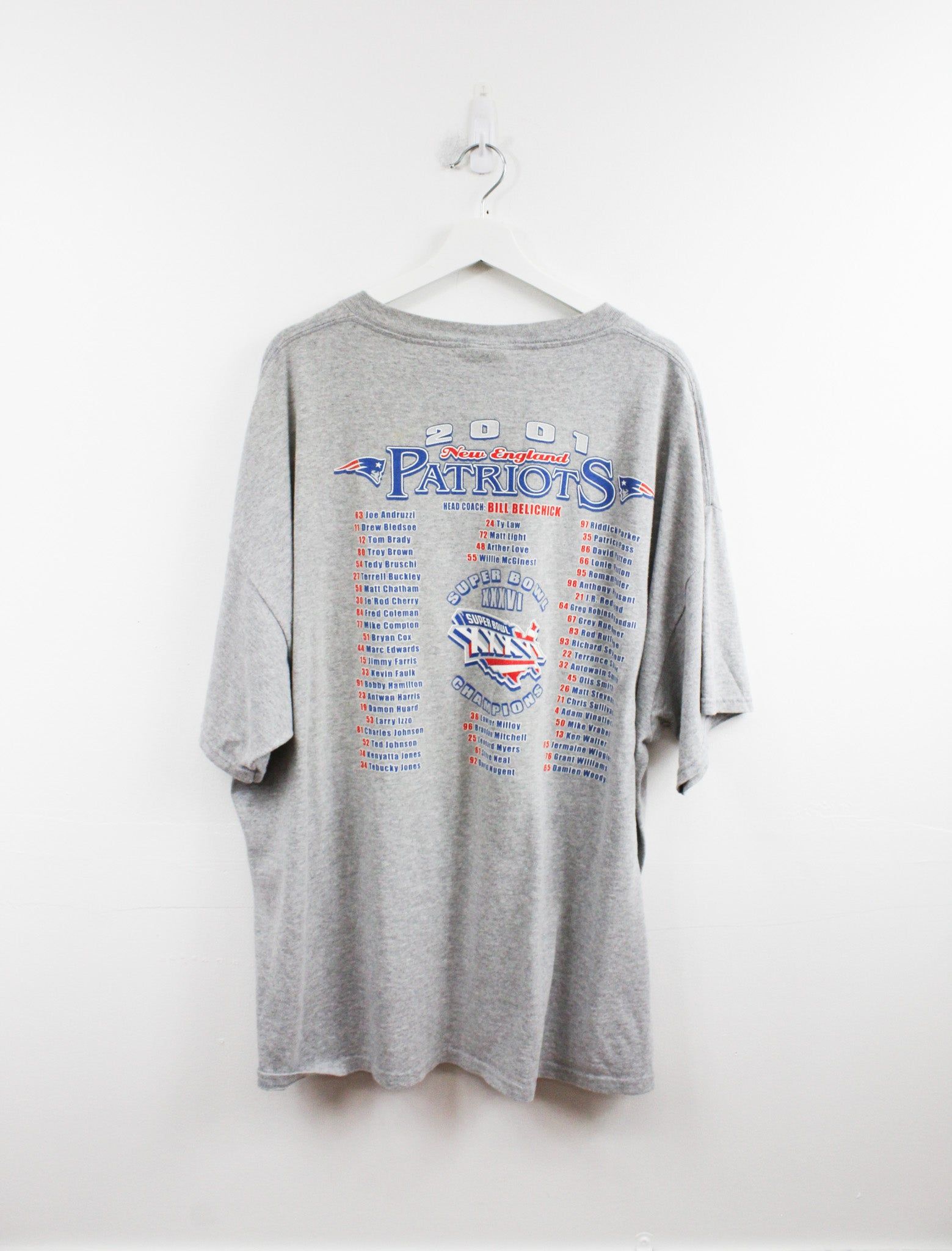NFL New England Patriots Super Bowl 35 Champ Tee sold by HG Vintage product image thumbnail 3