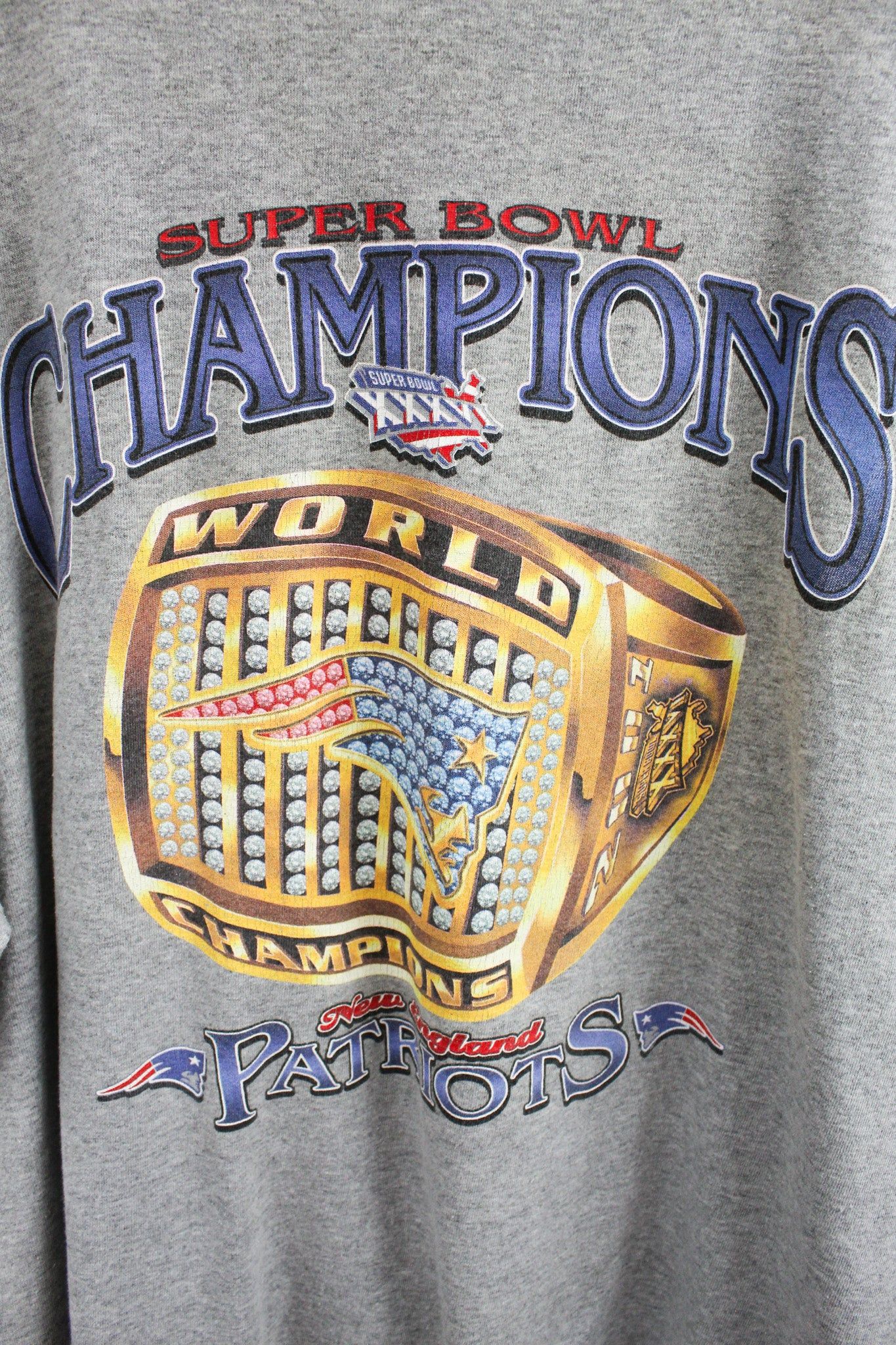 NFL New England Patriots Super Bowl 35 Champ Tee sold by HG Vintage product image thumbnail 2