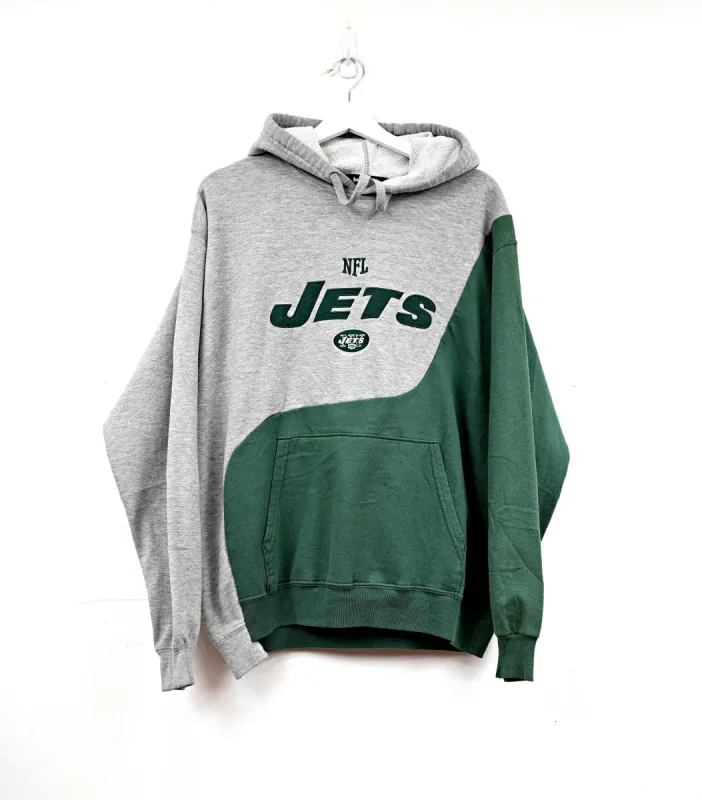 Haus Of Mojo Rework NY Jets Swirl Unisex Hoodie sold by HG Vintage