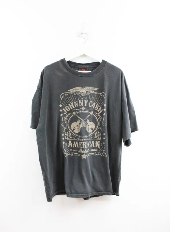 Johnny Cash Genuine American Rebel Tee sold by HG Vintage