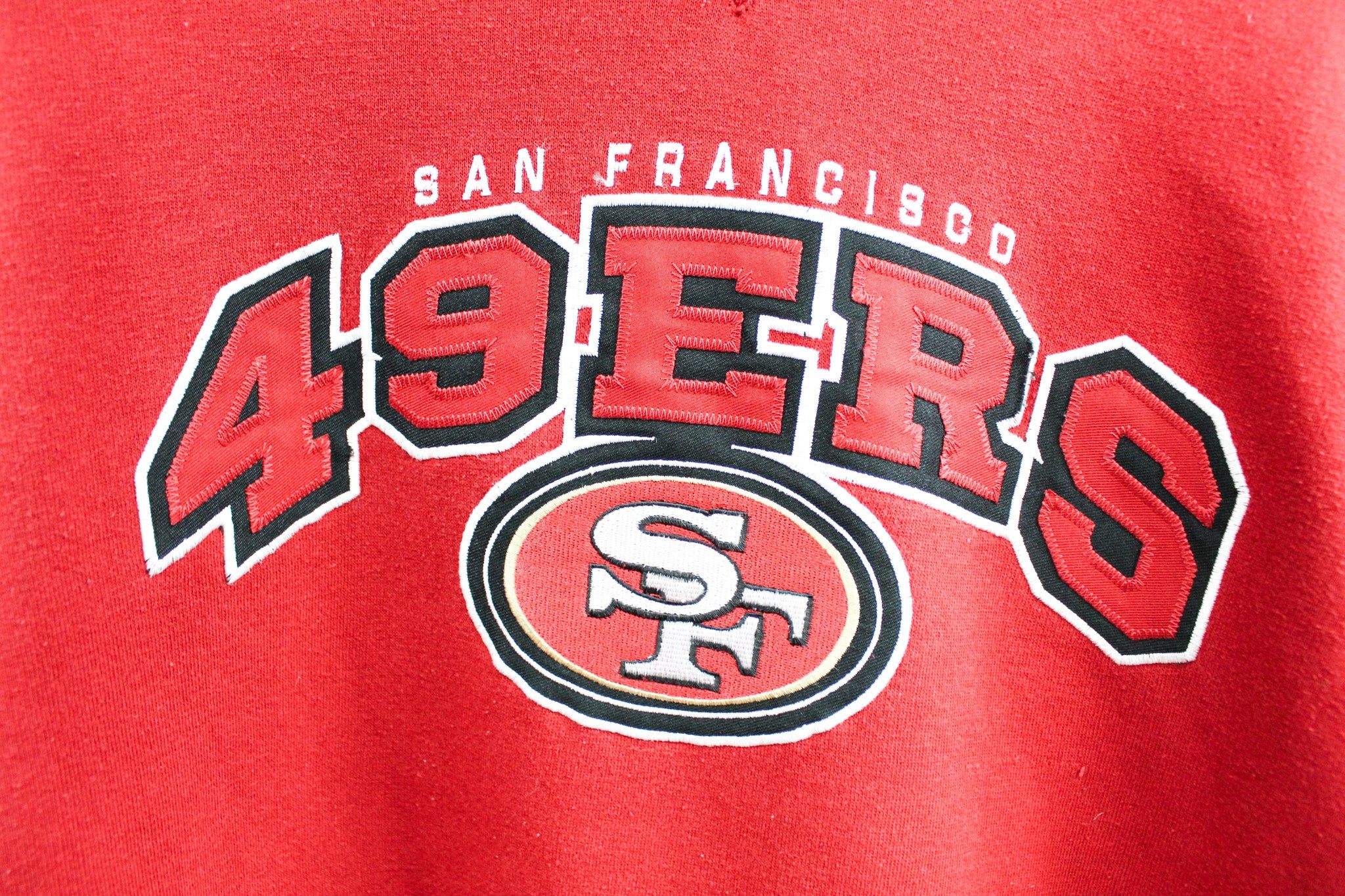 NFL San Francisco 49ers Embroidered Logo Hoodie sold by HG Vintage product image thumbnail 2