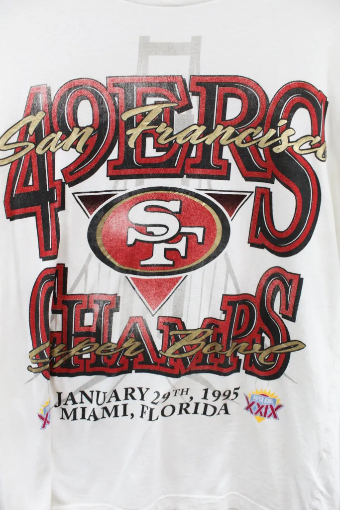 Z - Reprint NFL 1995 San Francisco 49ers Super Bowl 29 Tee sold by HG Vintage product image thumbnail 2