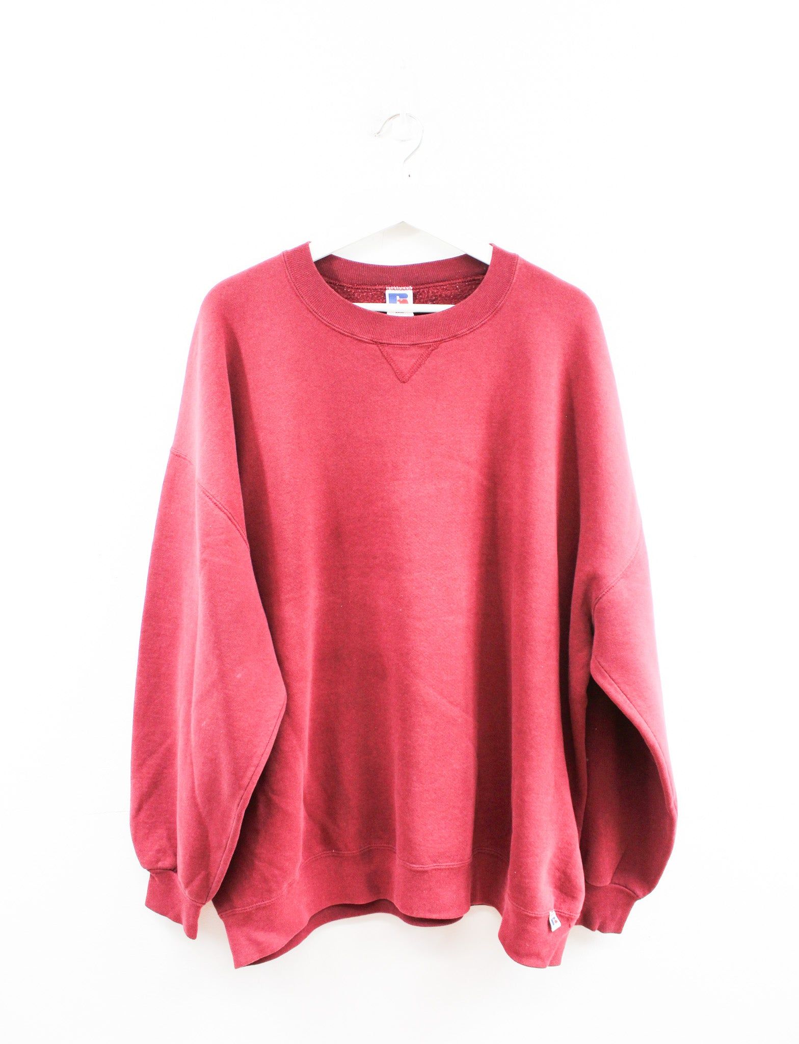 Vintage 90s Russell Athletic Made In The USA Blank Crewneck sold by HG Vintage