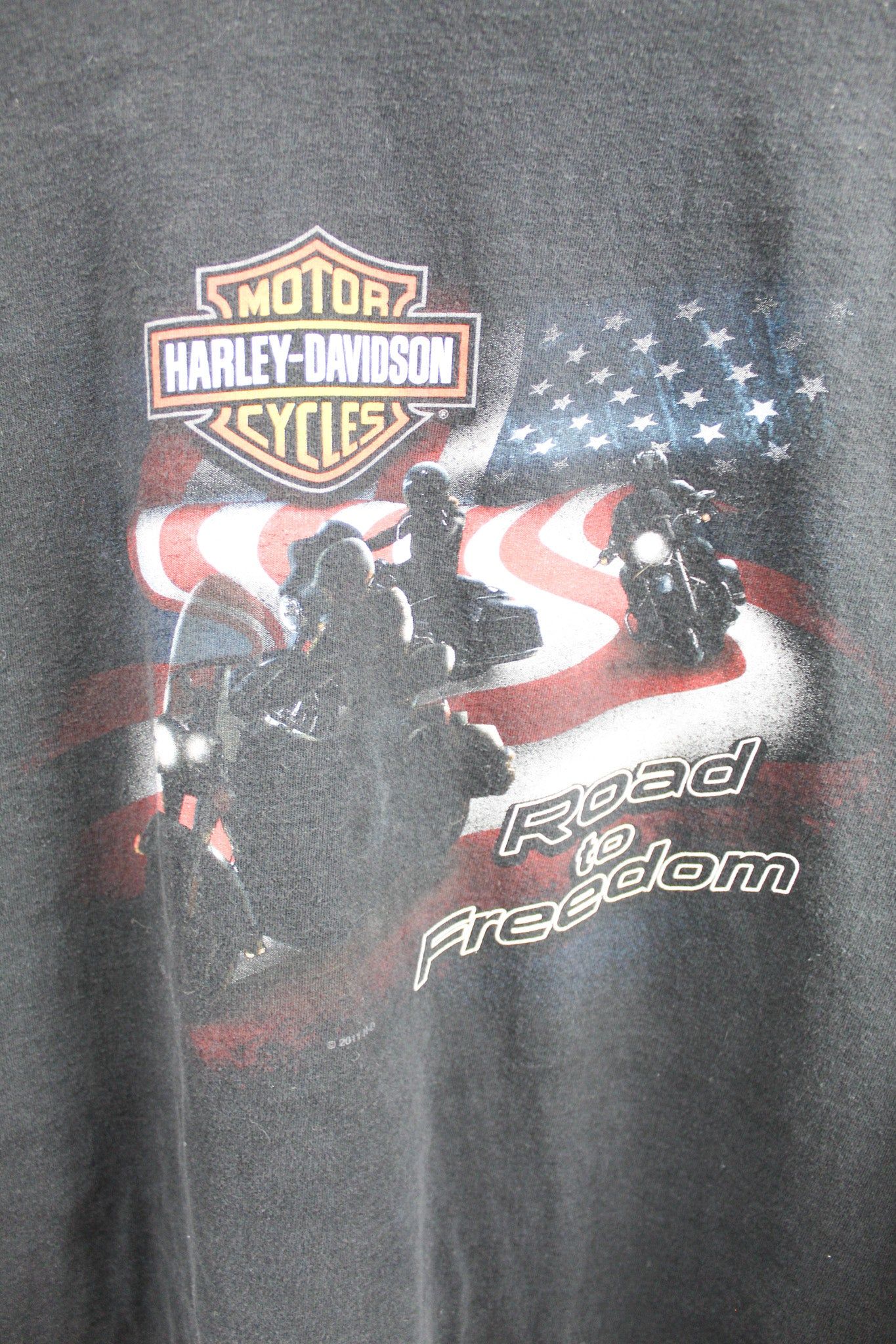 Harley Davidson Road To Freedom Tee sold by HG Vintage product image thumbnail 2