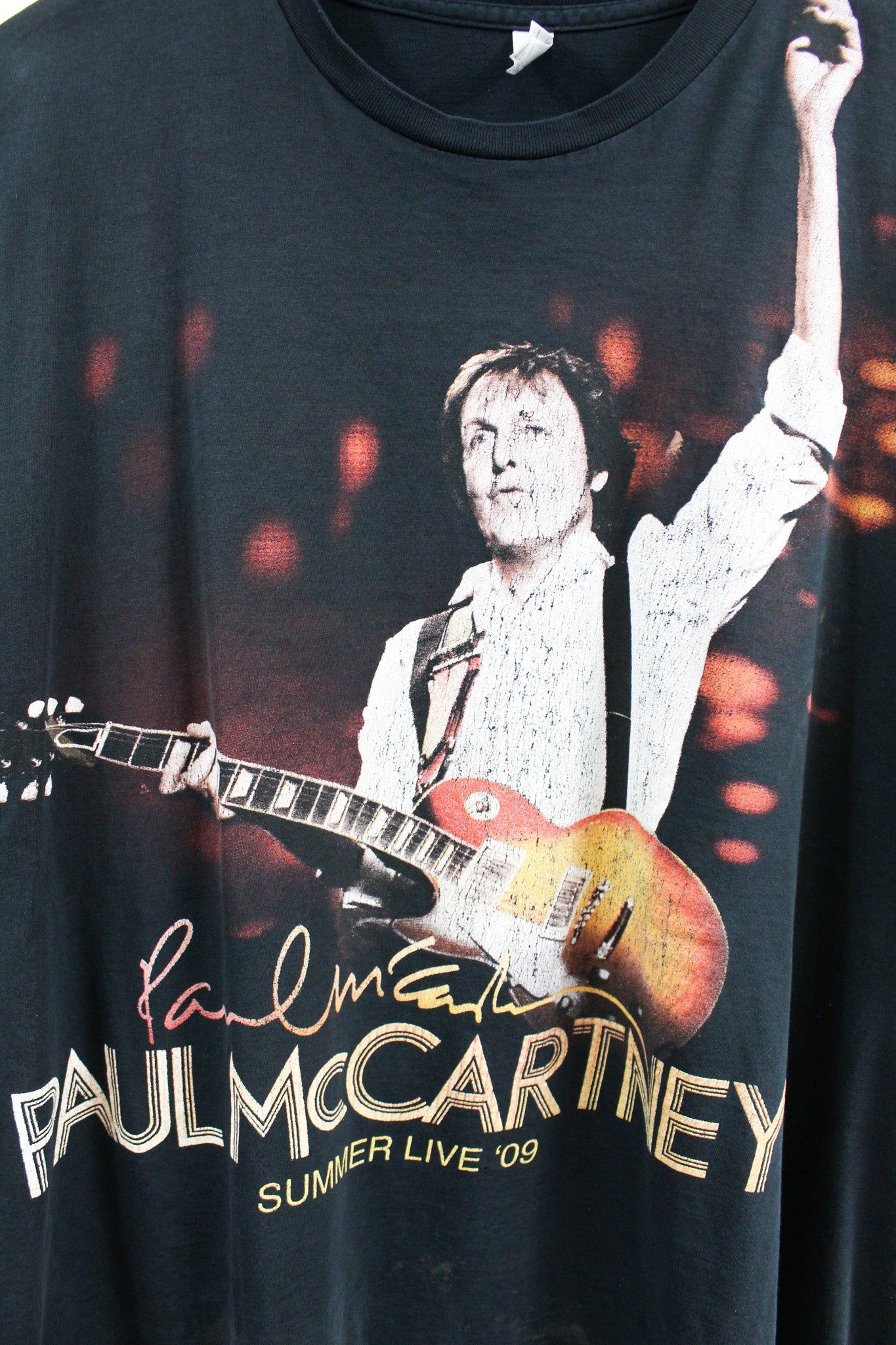 Vintage 09' Paul McCartney Summer Live Tour Tee sold by HG Vintage product image thumbnail 2
