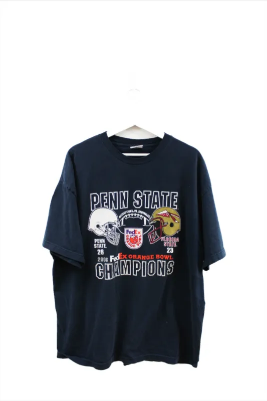 X - Vintage 06' Penn State FedeX Orange Bowl Champs Tee sold by HG Vintage
