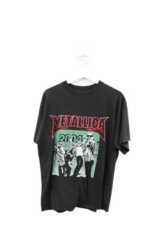 Z- Vintage 2004 Metallica Sanitarium Picture World Tour Tee sold by HG Vintage