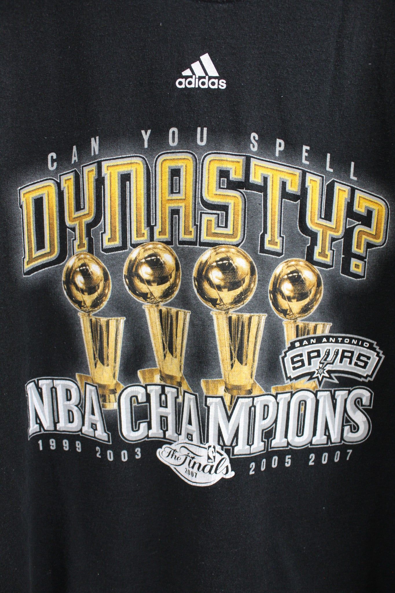NBA San Antonio Spurs Dynasty Champ Tee sold by HG Vintage product image thumbnail 2