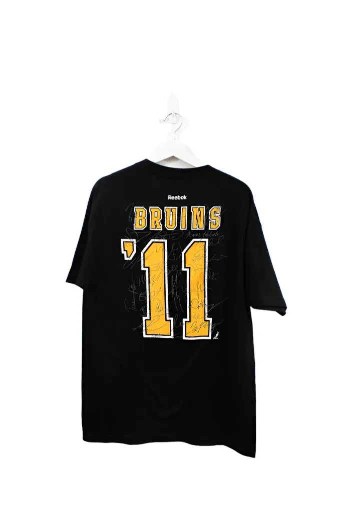 Z - 2011 Reebok NHL Boston Bruins Stanley Cup Champs Autographs Tee sold by HG Vintage product image thumbnail 3