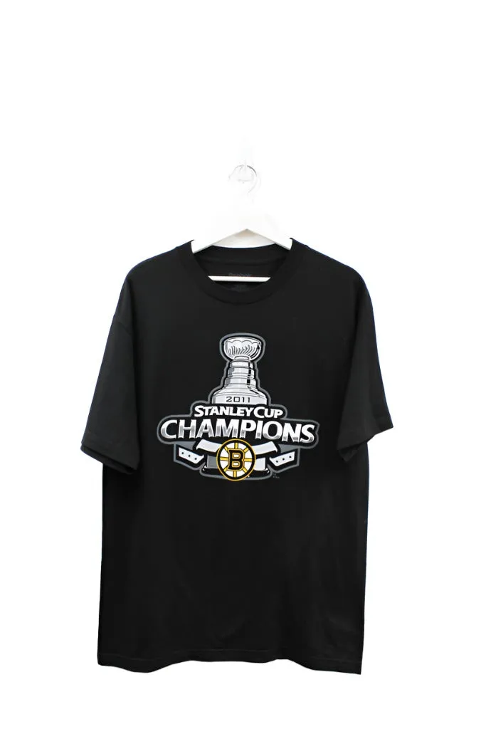 Z - 2011 Reebok NHL Boston Bruins Stanley Cup Champs Autographs Tee sold by HG Vintage