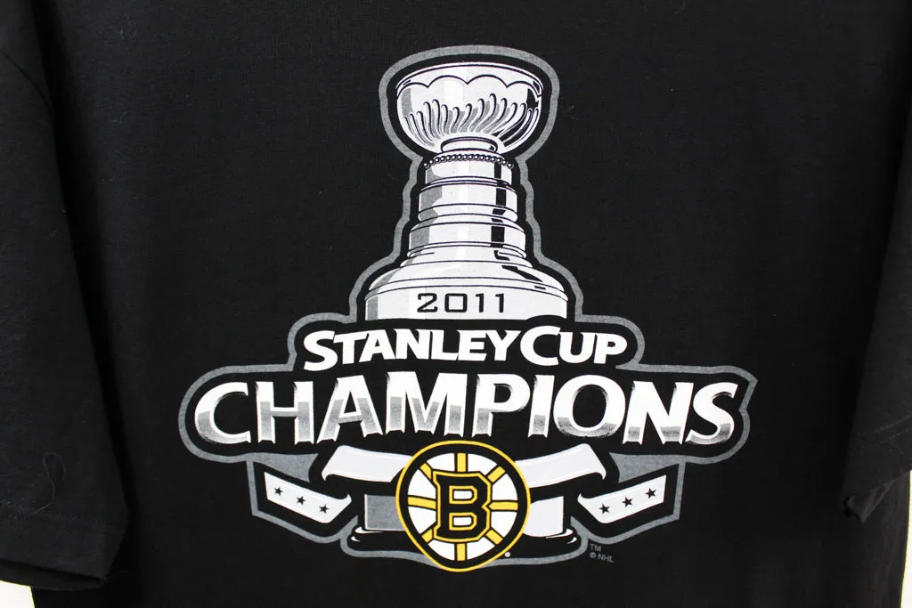 Z - 2011 Reebok NHL Boston Bruins Stanley Cup Champs Autographs Tee sold by HG Vintage product image thumbnail 2