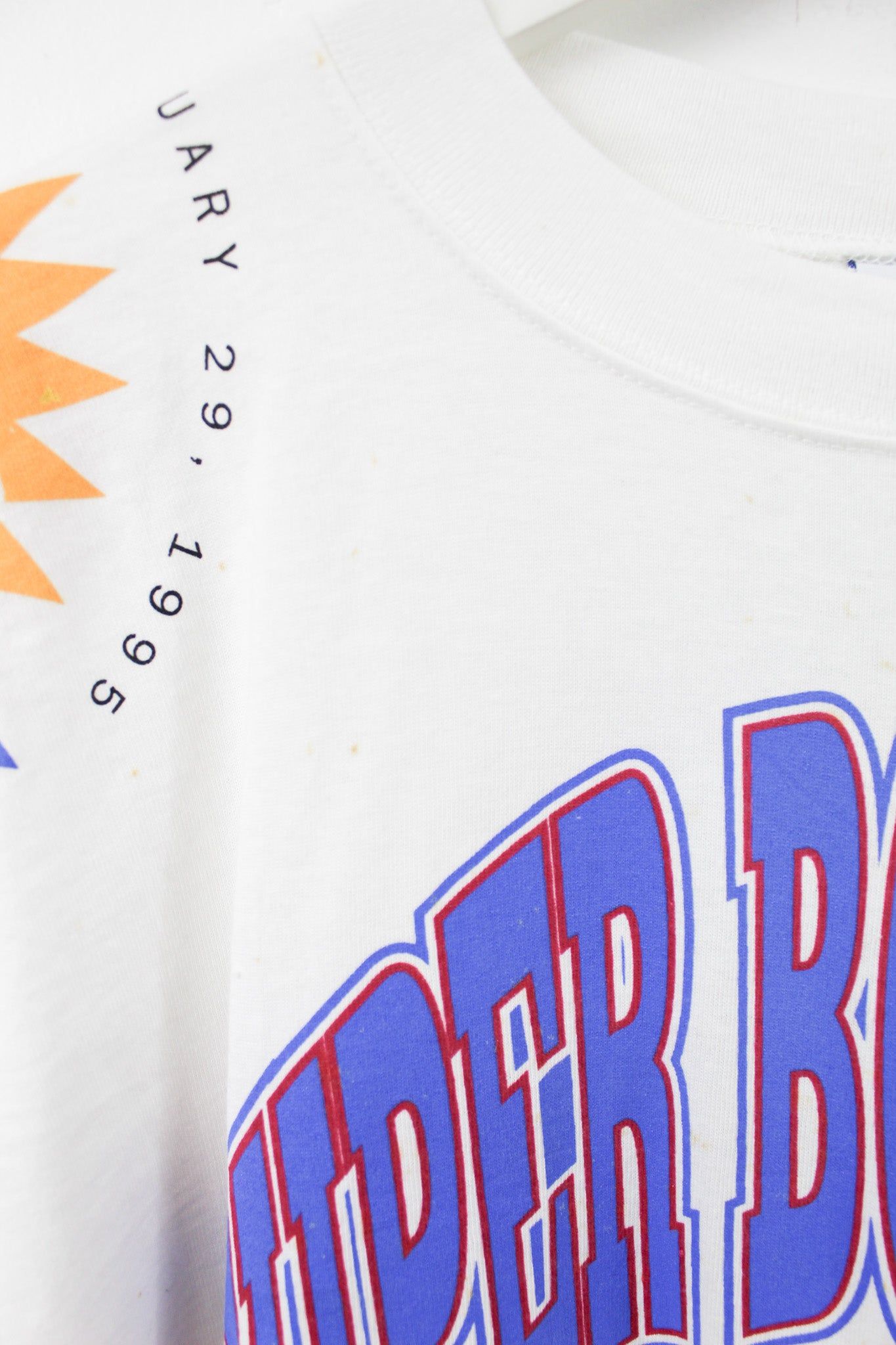 Vintage 1995 NFL Superbowl 29 Frontside All Over Print Tee sold by HG Vintage product image thumbnail 5